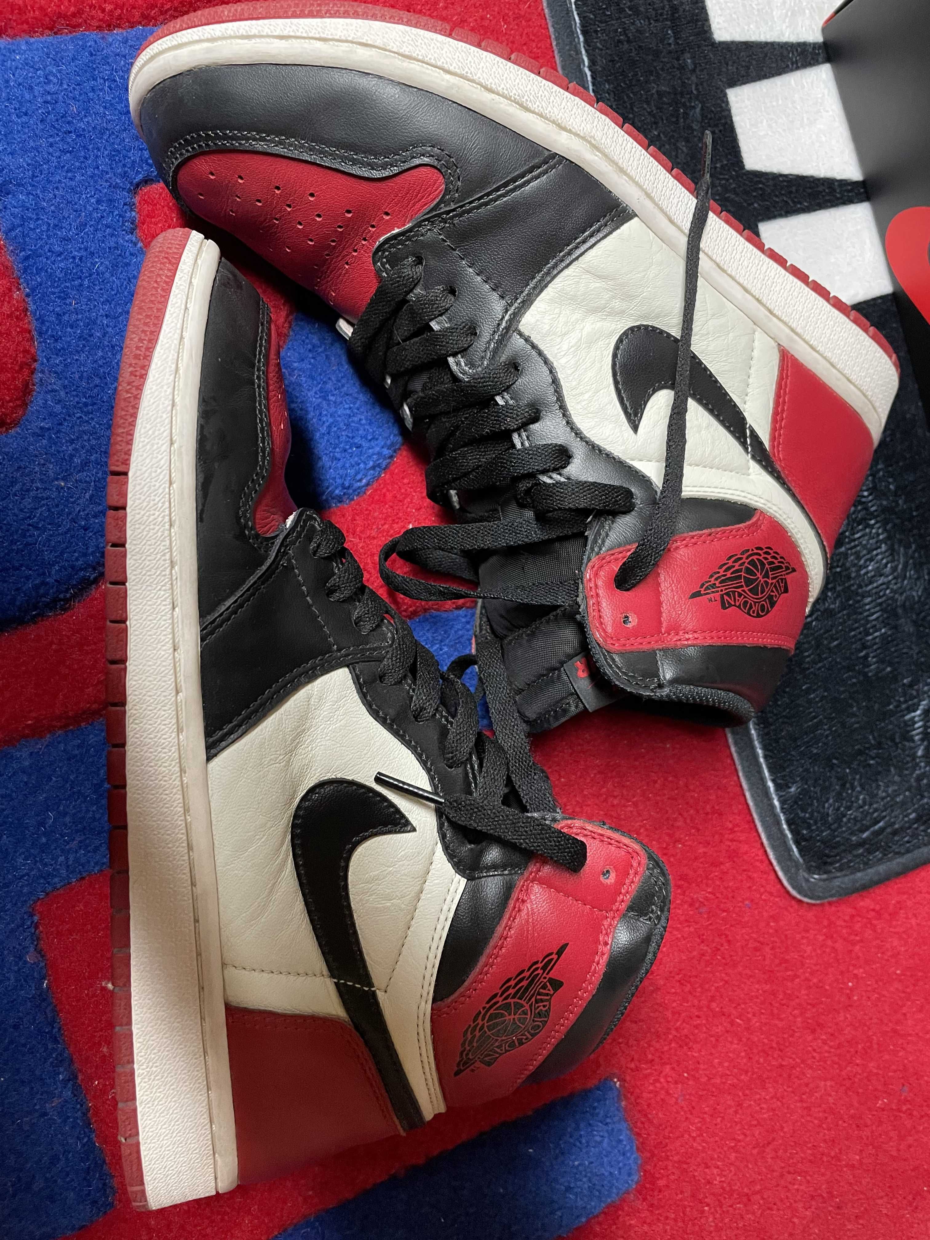 Nike Air Jordan 1 Retro High OG "Bred Toe"