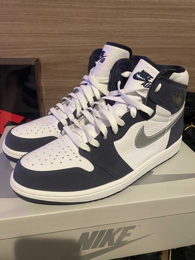 Nike Air Jordan 1 High OG CO.JP "White/Midnight Navy" (2020)(ブリーフケースなし)