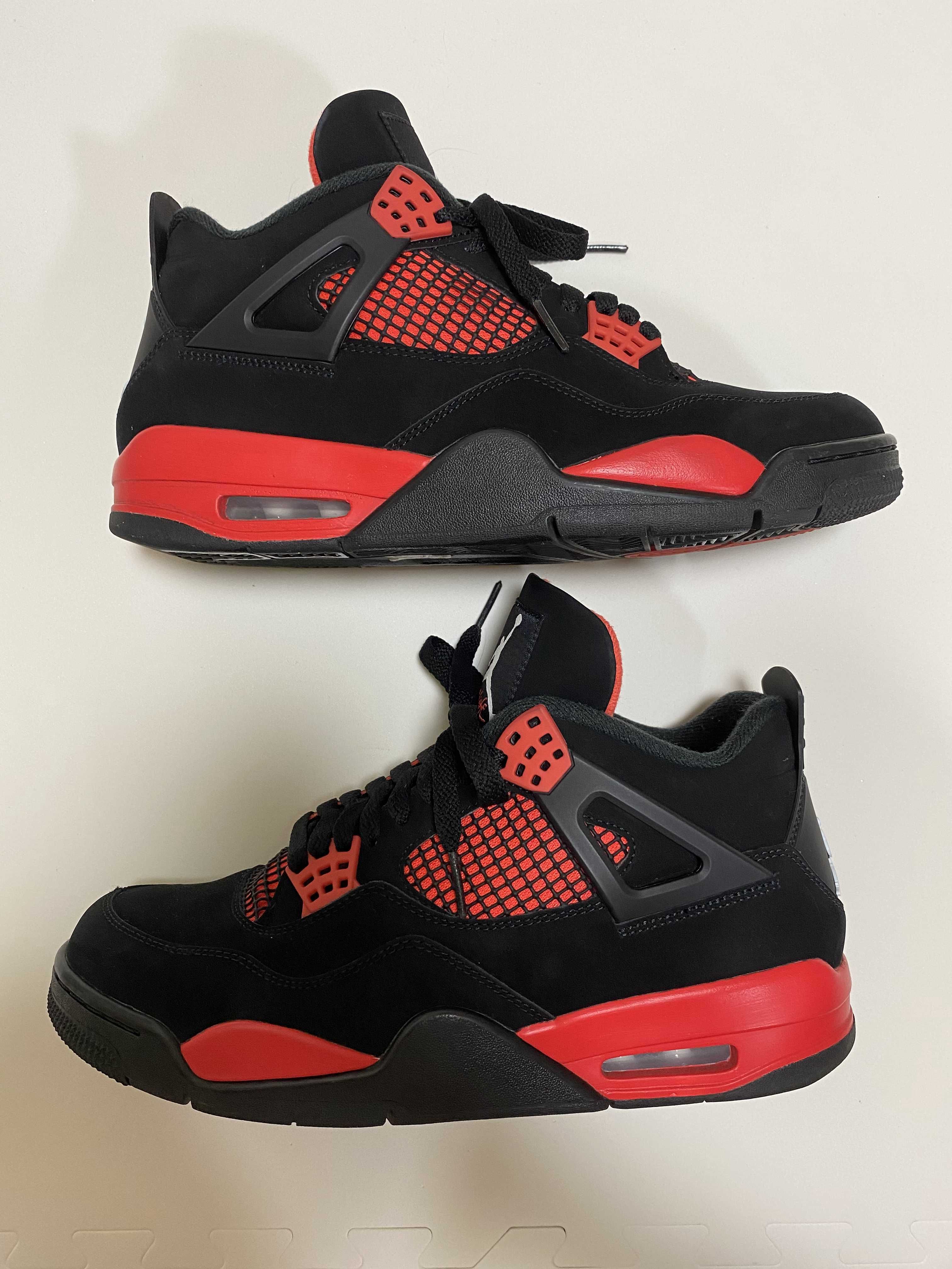 Nike Air Jordan 4 "Red Thunder/Crimson"