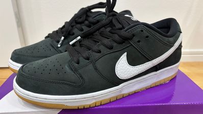 Nike SB Dunk Low Pro "Black/WhiteBlack-Gum Light Brown"
