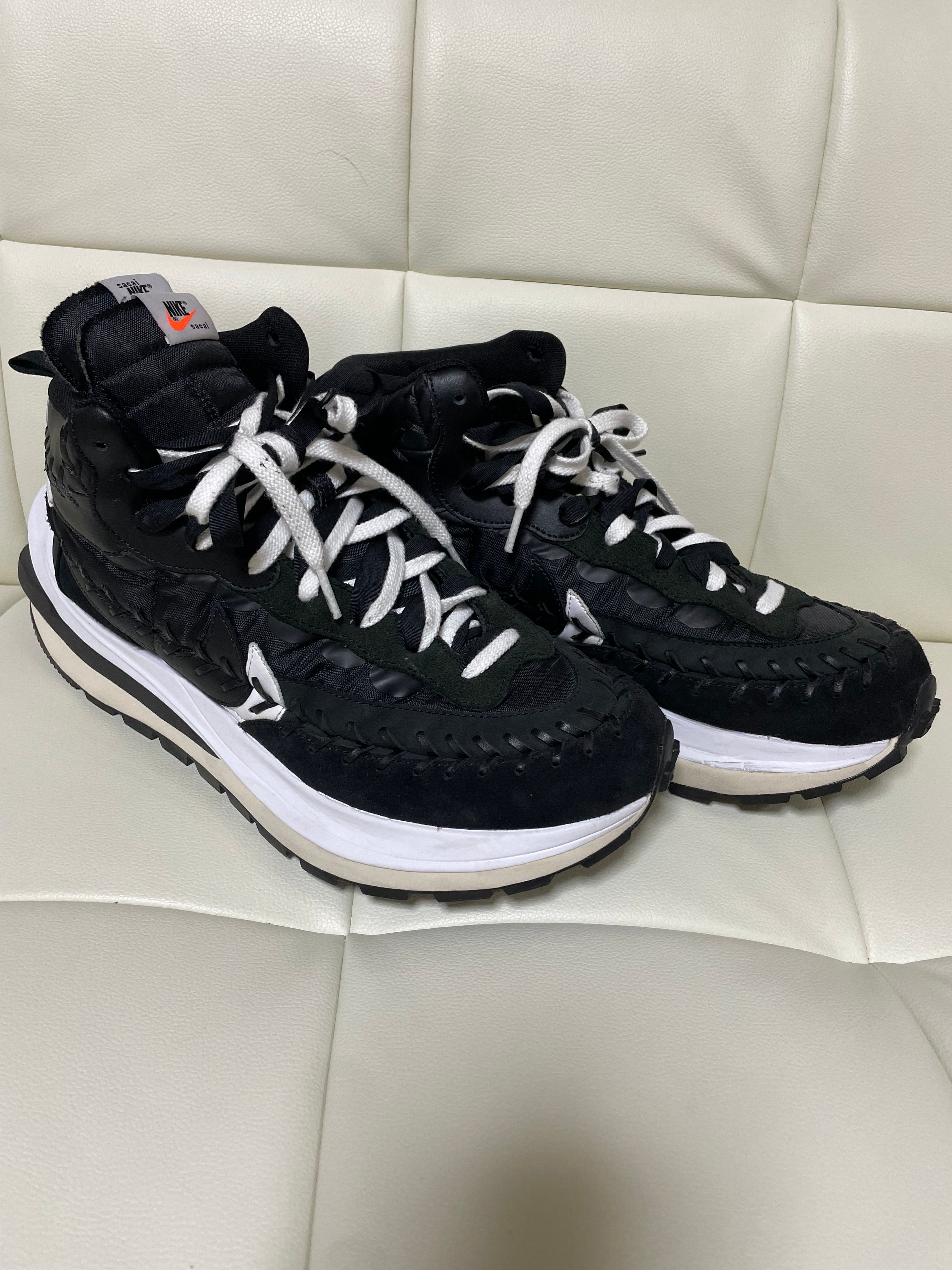 Jean-Paul Gaultier × sacai × Nike Vapor Waffle "Black/Black-White"