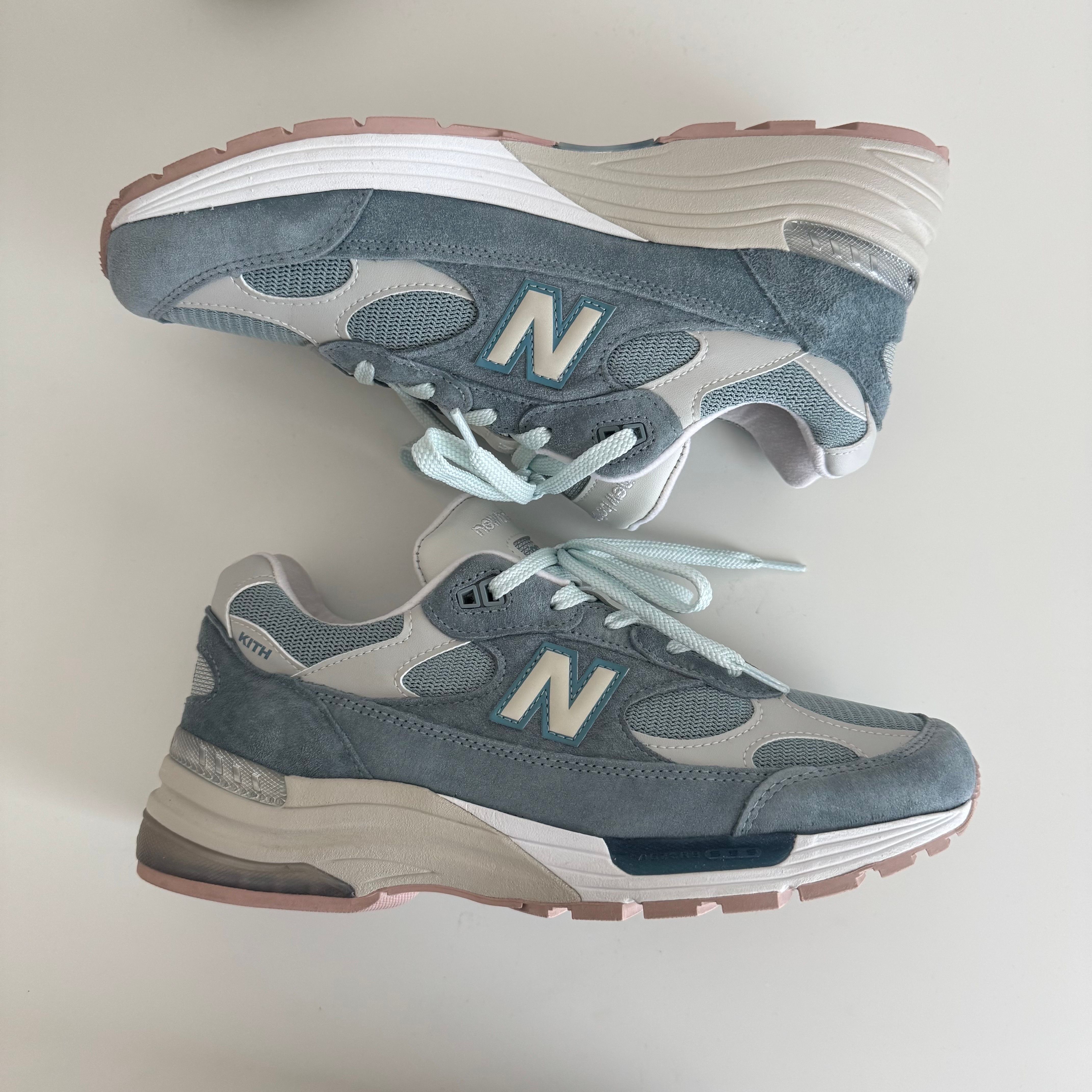 KITH × New Balance 992 "Aegean Blue/Shadow Gray"