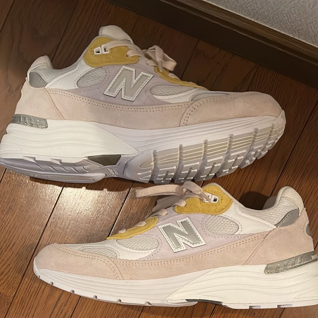 Paperboy × New Balance 992 "Fried Egg"