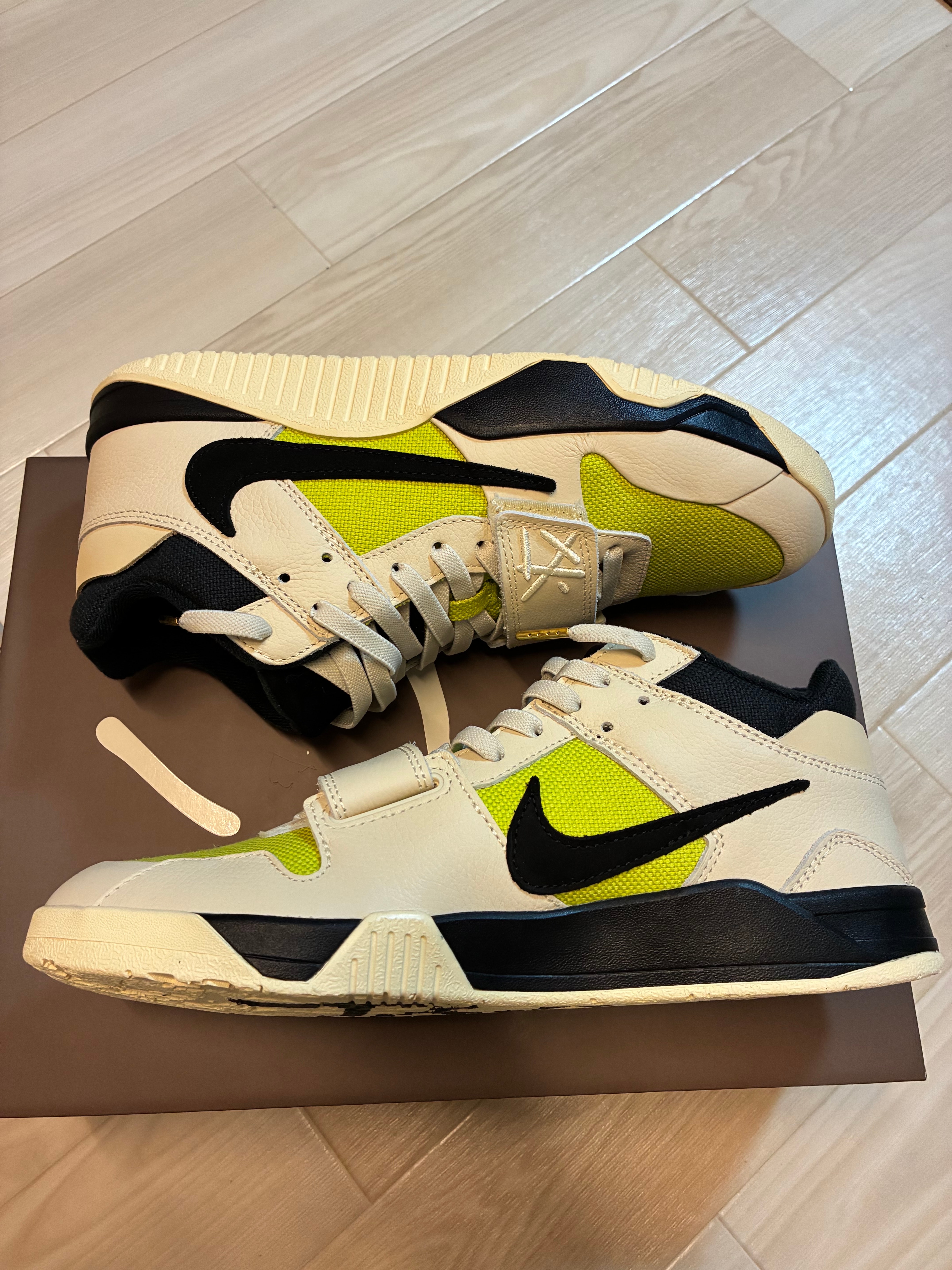 Travis Scott × Nike Jordan Jumpman Jack TR CJ1 T-Rexx "Bright Cactus"