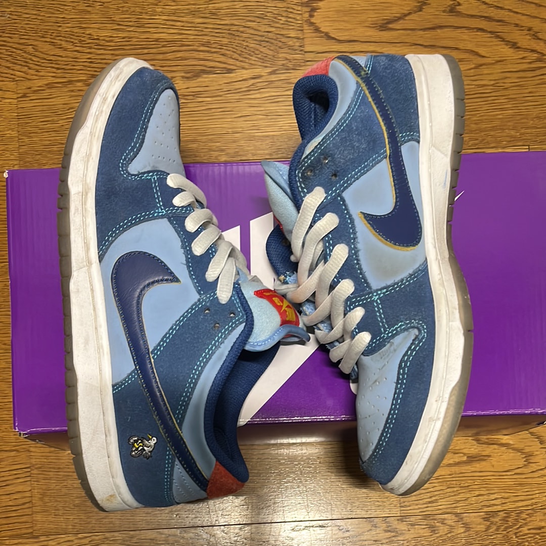 Why So Sad? × Nike SB Dunk Low "Coastal Blue/Speed Yellow-University Red"