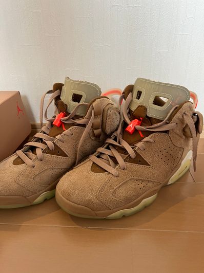 Travis Scott × Nike Air Jordan 6 "British Khaki"
