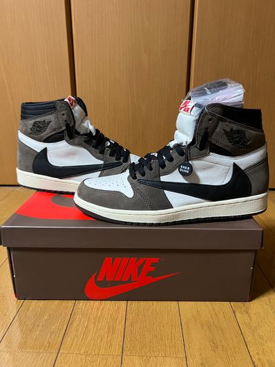 Travis Scott × Nike Air Jordan 1 Retro High OG TS SP "Sail/Dark Mocha"