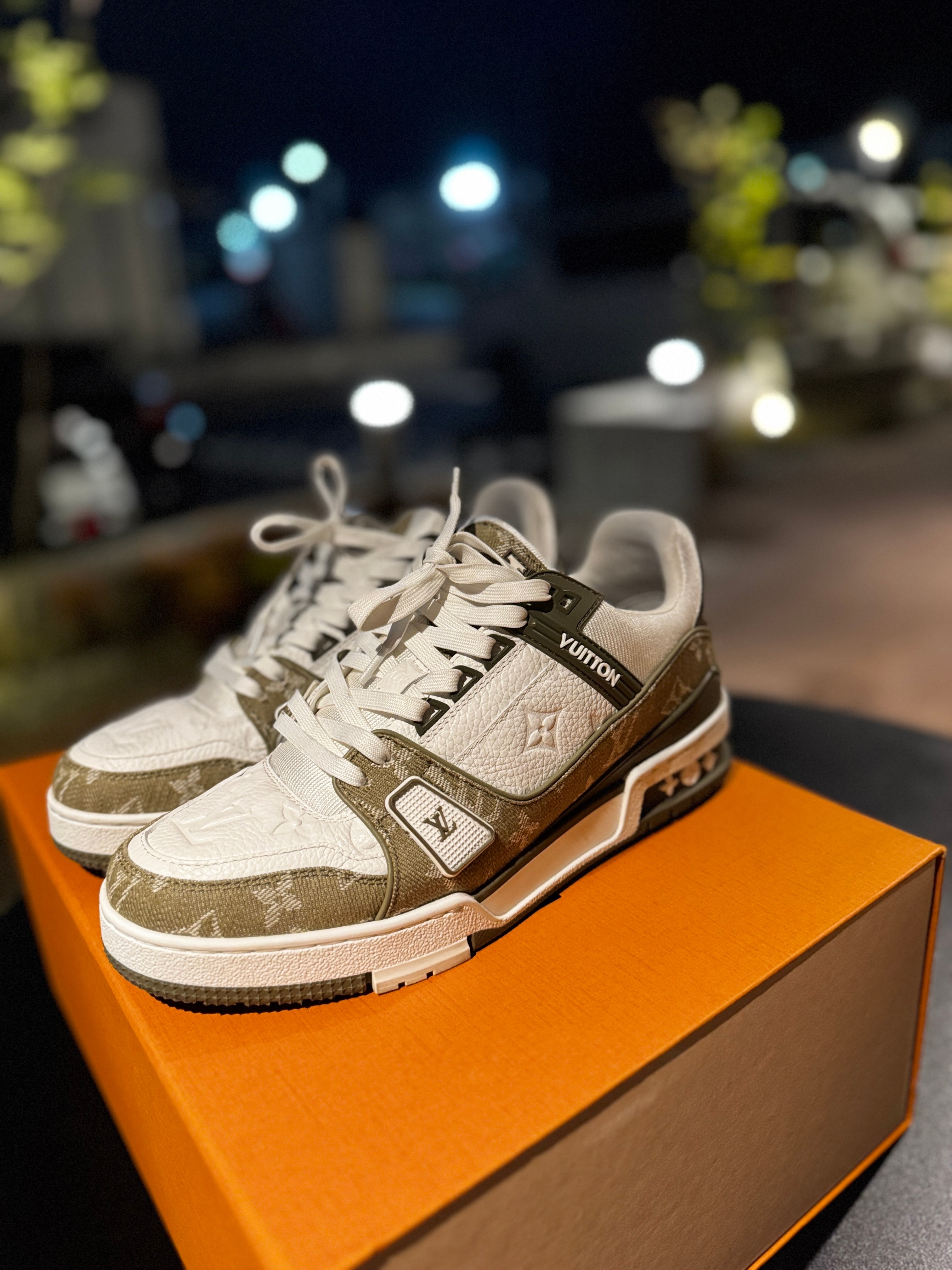 Louis Vuitton LV Trainer Sneaker "Khaki Green"