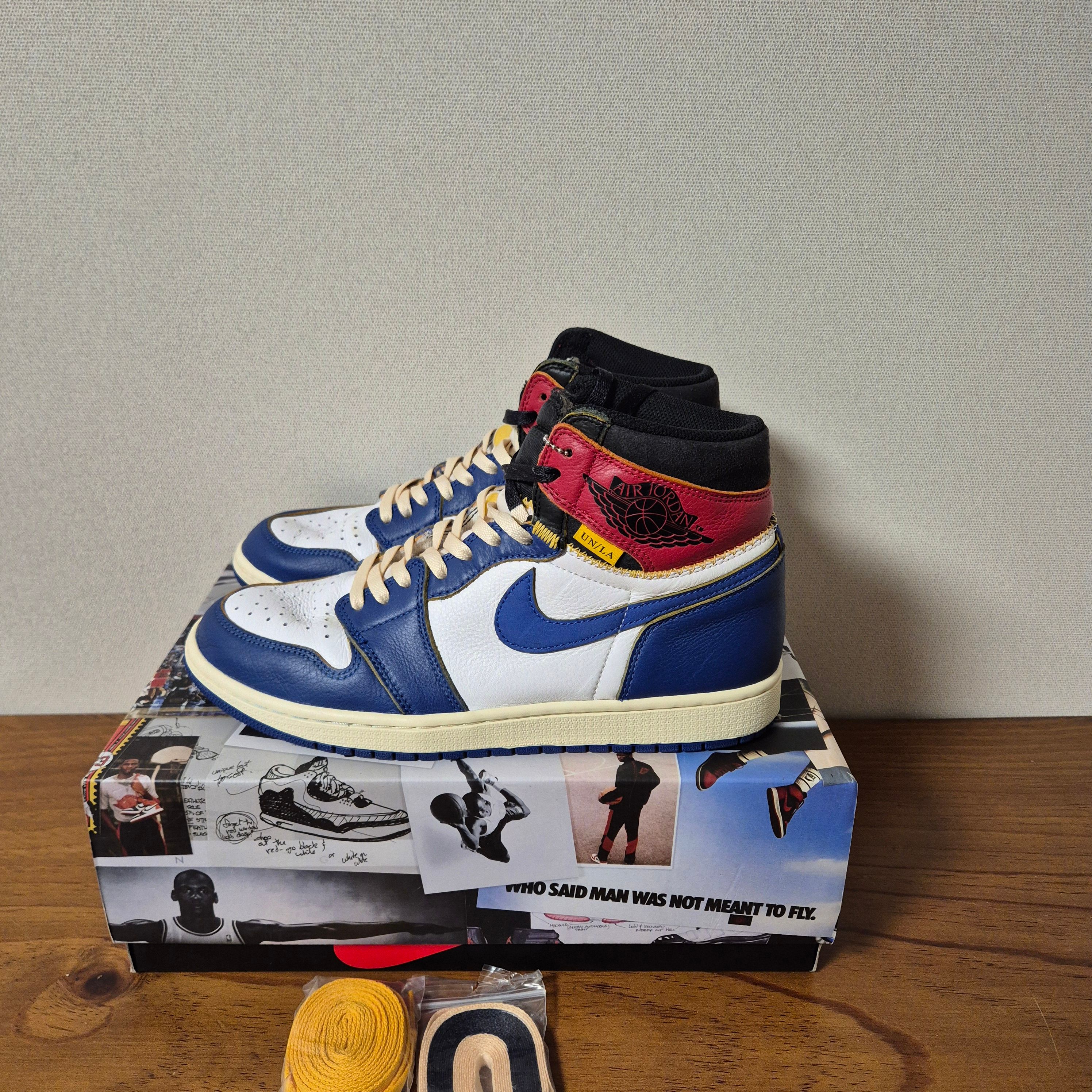 Union × Nike Air Jordan 1 Retro High OG NRG "Storm Blue/Varsity Red"