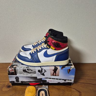 Union × Nike Air Jordan 1 Retro High OG NRG "Storm Blue/Varsity Red"