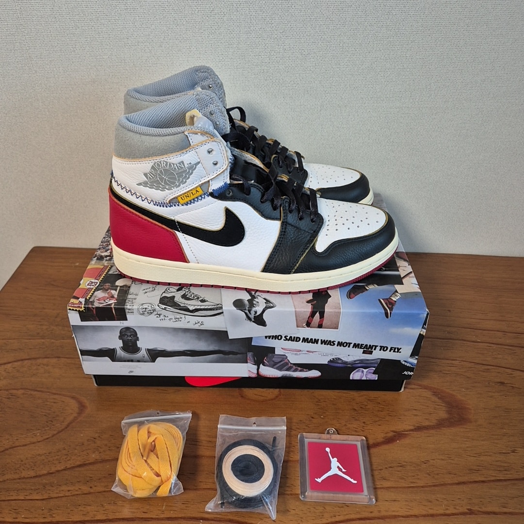 UNION × Nike Air Jordan 1 Retro High OG NRG "Varsity Red/Wolf Grey"