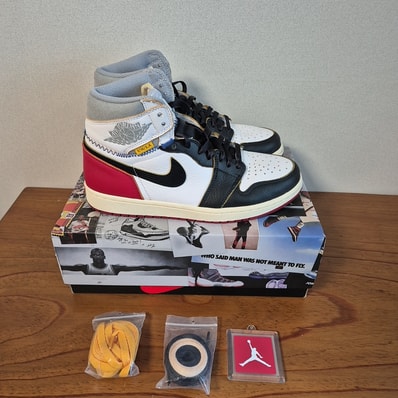 UNION × Nike Air Jordan 1 Retro High OG NRG "Varsity Red/Wolf Grey"