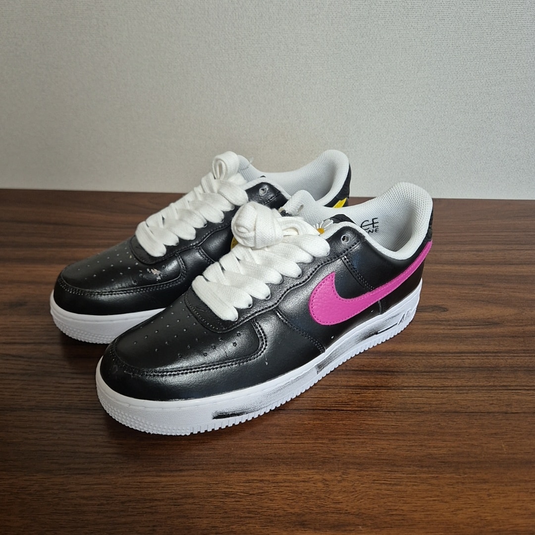 PEACEMINUSONE × Nike Air Force 1 Low '07 Para-Noise 3.0 "Black and Multi-Color" / G-DRAGON
