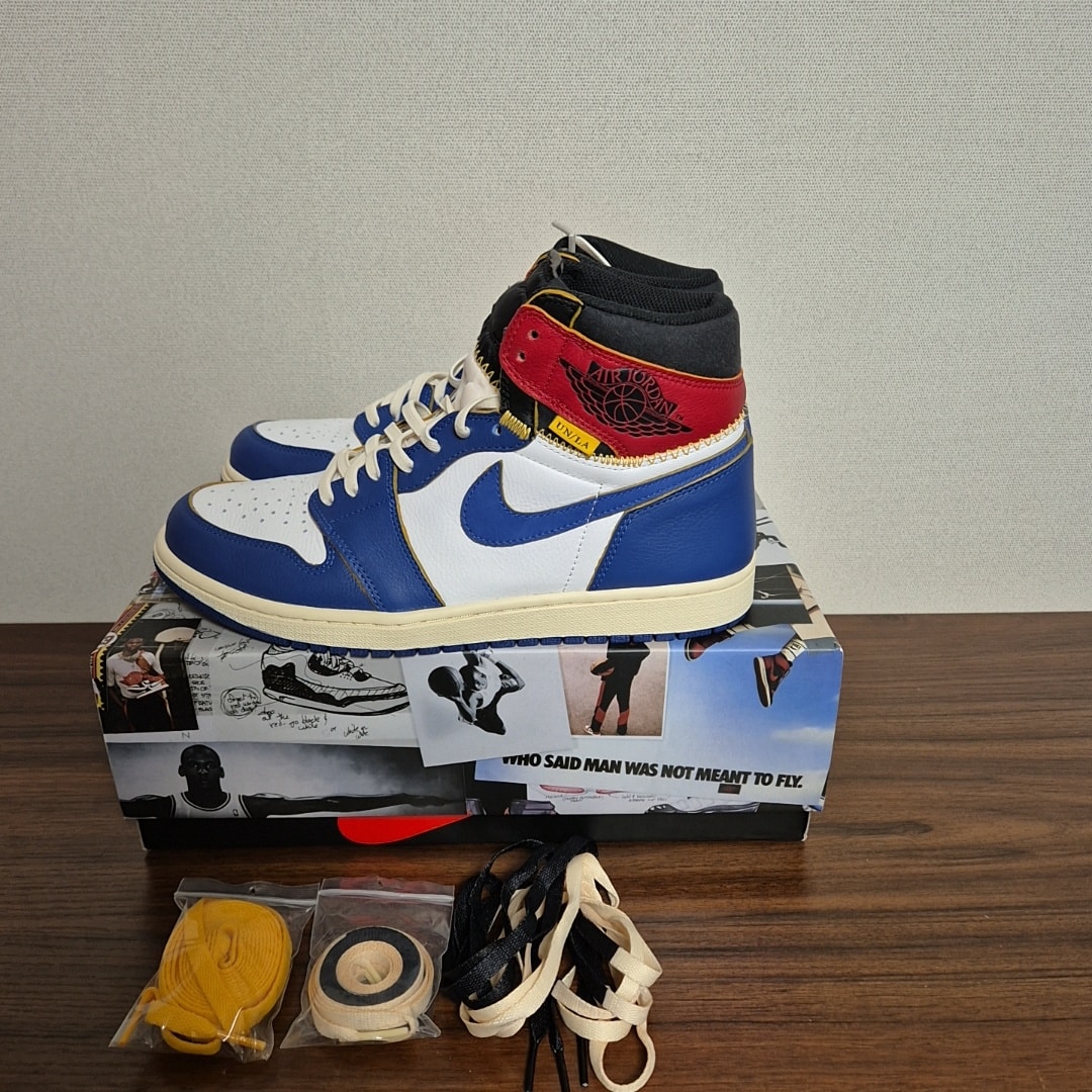 Union × Nike Air Jordan 1 Retro High OG NRG "Storm Blue/Varsity Red"