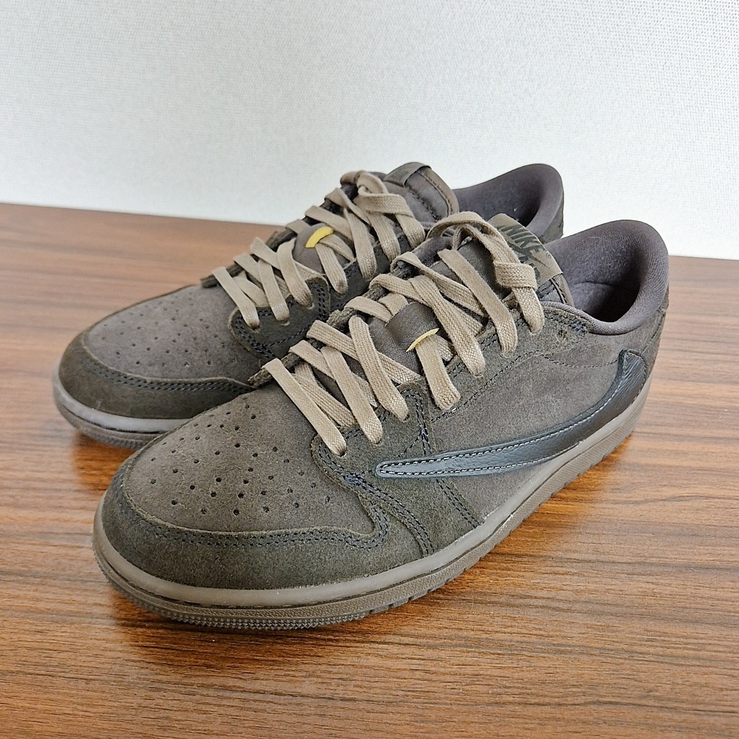 Travis Scott × Nike Air Jordan 1 Low OG SP "Velvet Brown and Dark Mocha"