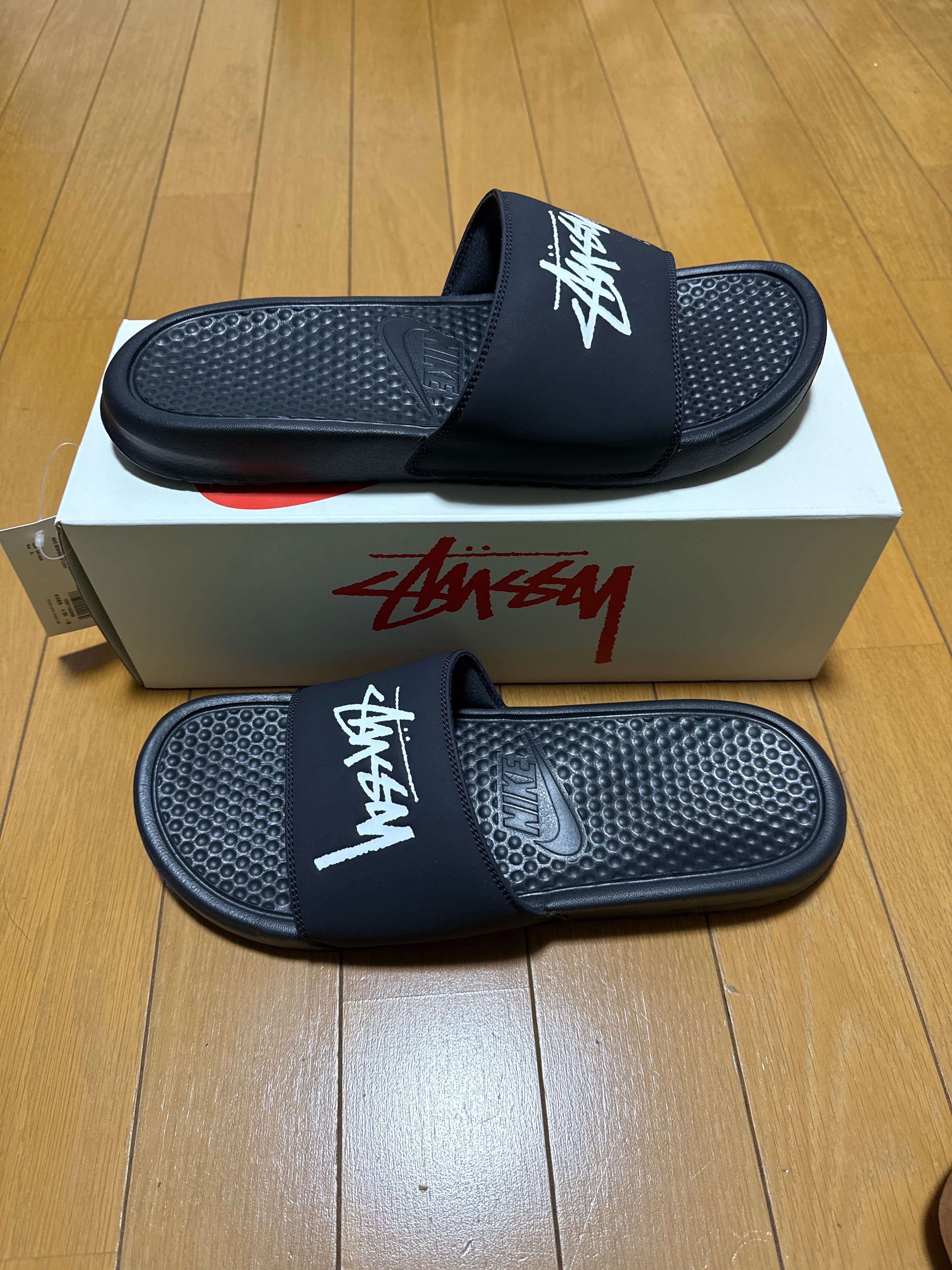Stussy × Nike Benassi Slide Sandal 