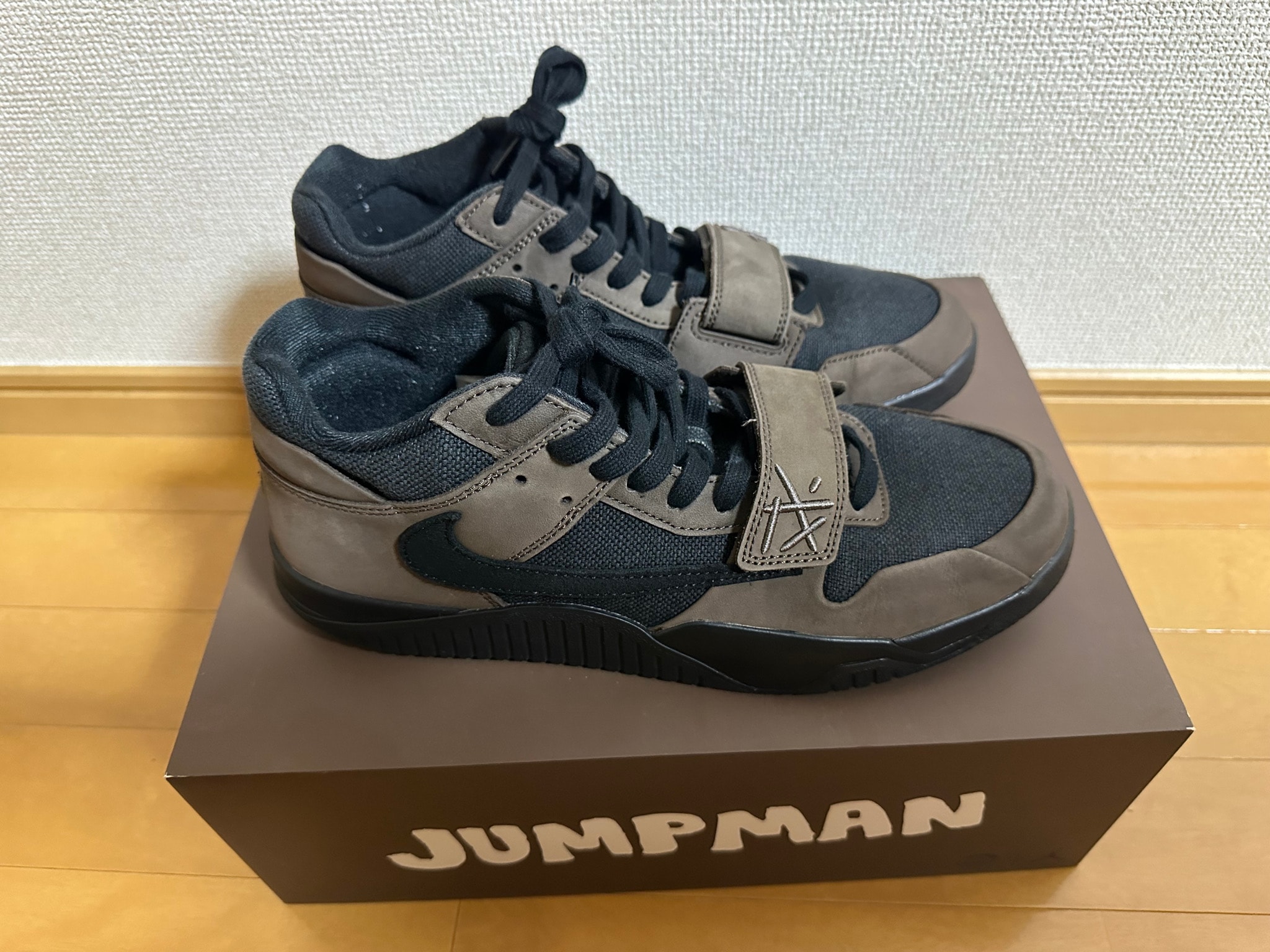 Travis Scott × Nike Jordan Jumpman Jack TR CJ1 T-Rexx "Black and Dark Mocha"