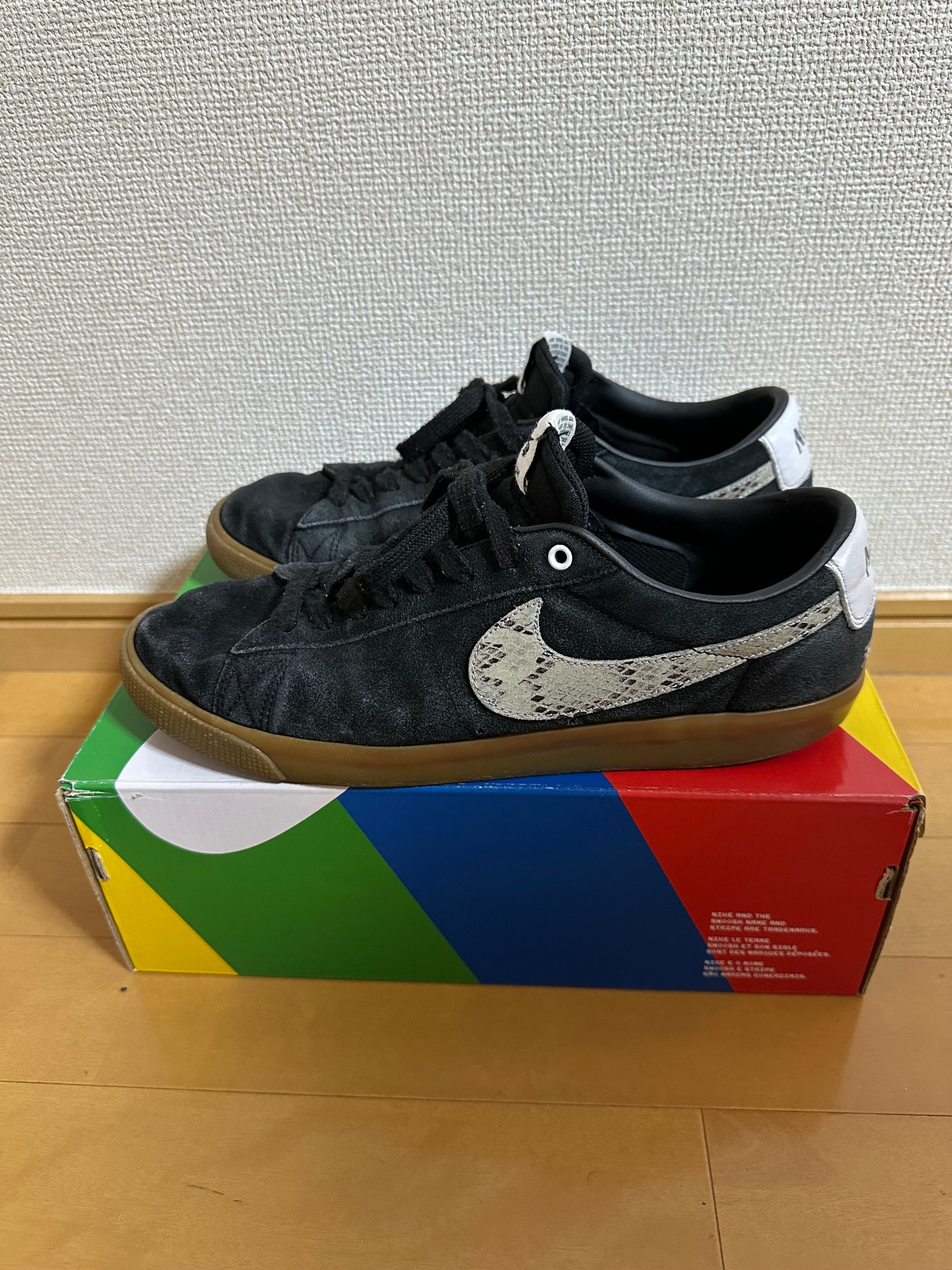 Wacko Maria × Nike SB Blazer Low "Black"
