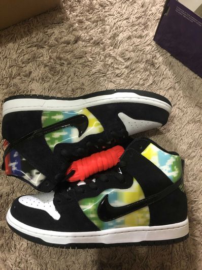Nike SB Dunk High Pro "Test Pattern"
