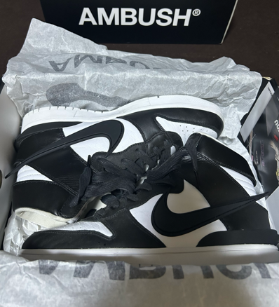 AMBUSH × Nike Dunk High "Black"