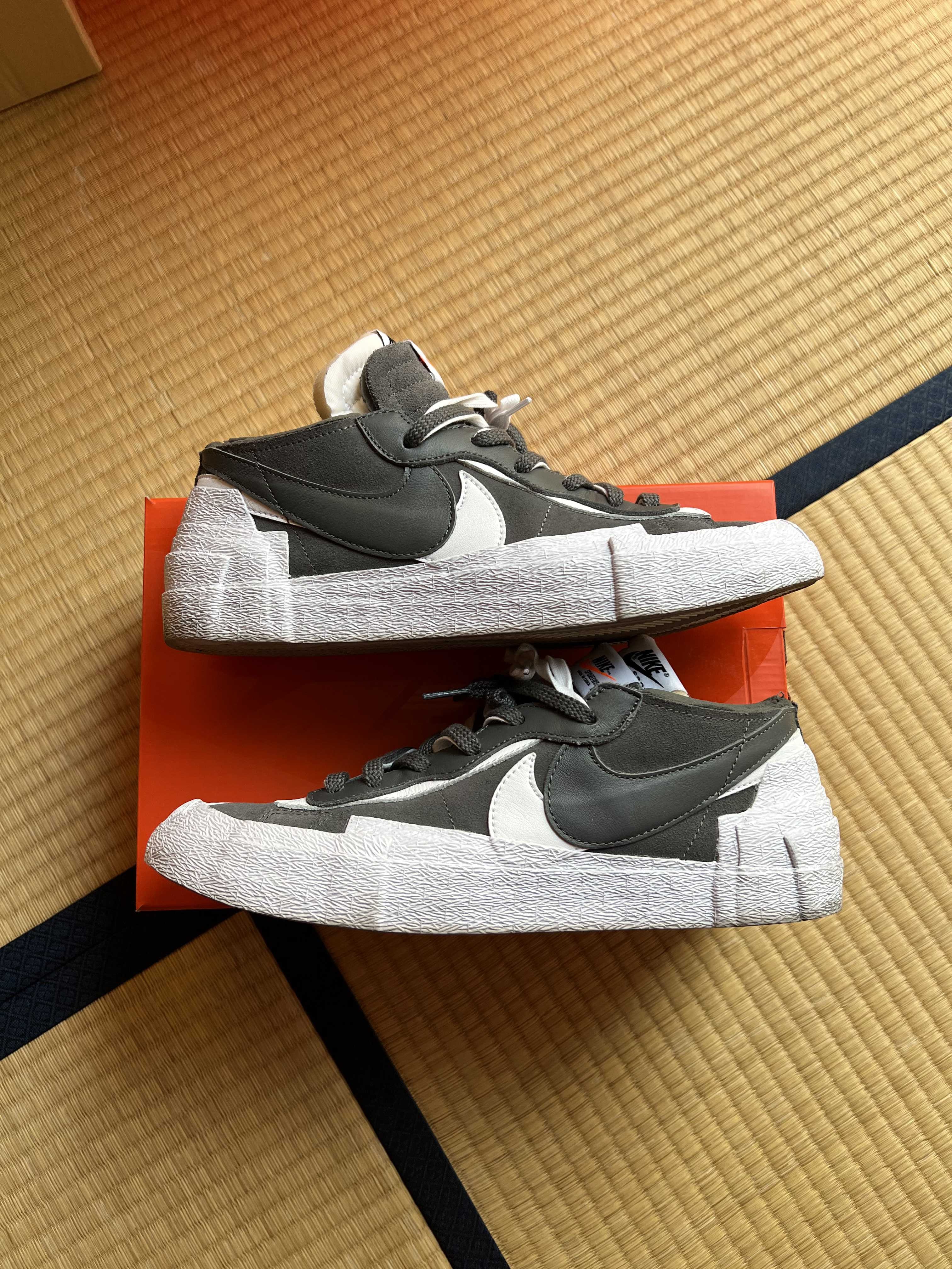 Sacai × Nike Blazer Low "Iron Grey"