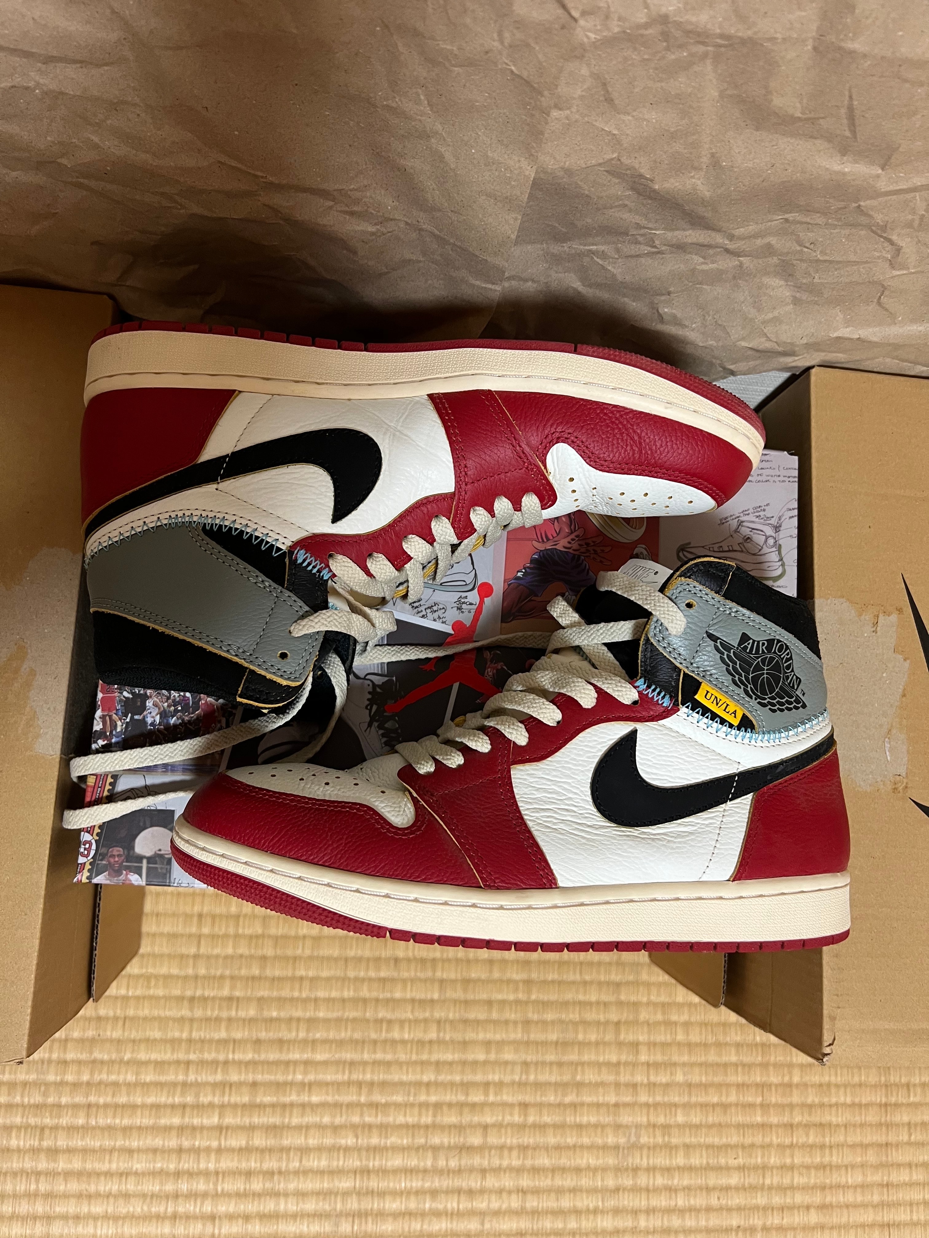 UNION × Nike Air Jordan 1 Retro High OG "Chicago/Shadow"