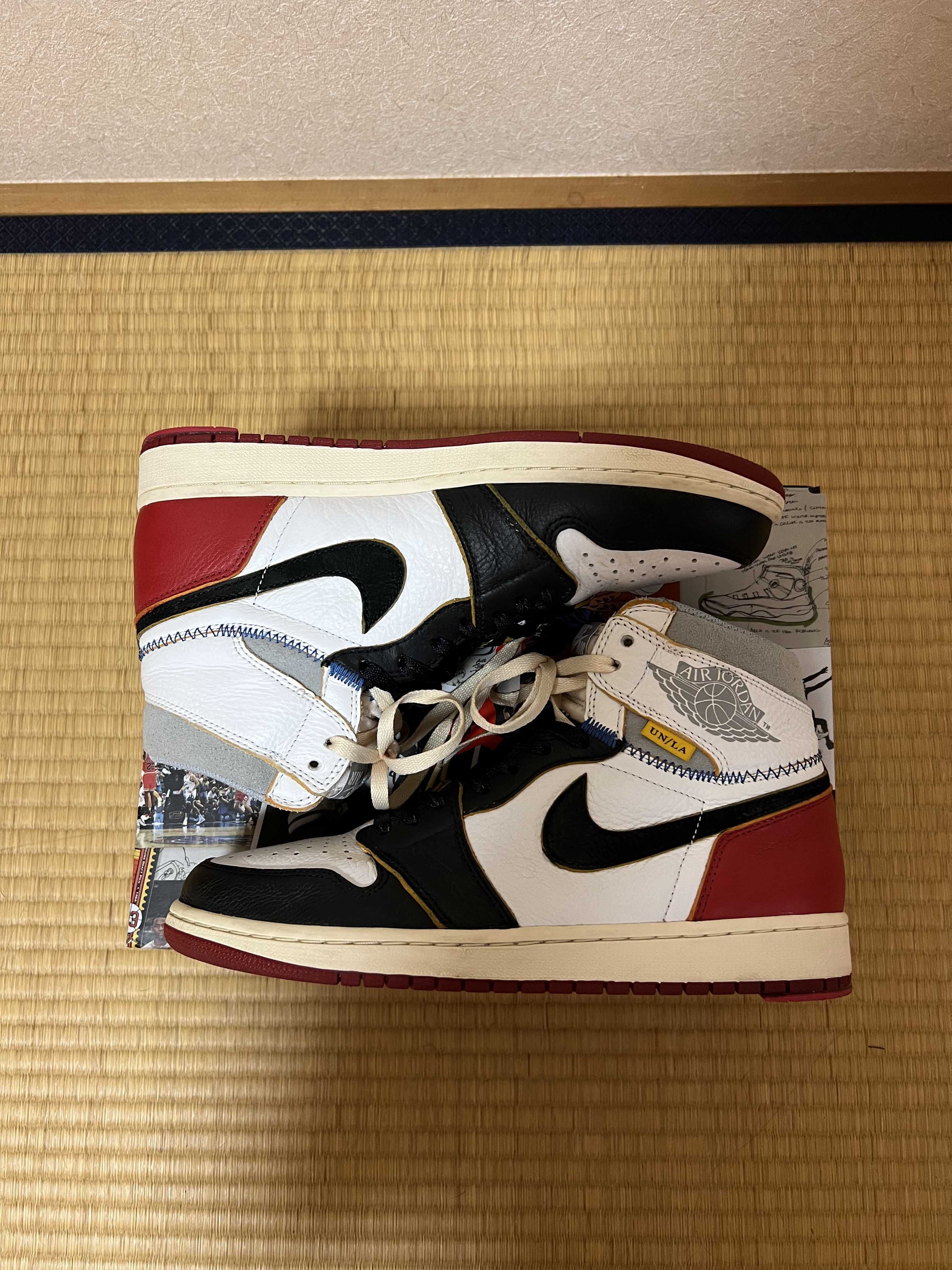 UNION × Nike Air Jordan 1 Retro High OG NRG "Varsity Red/Wolf Grey"