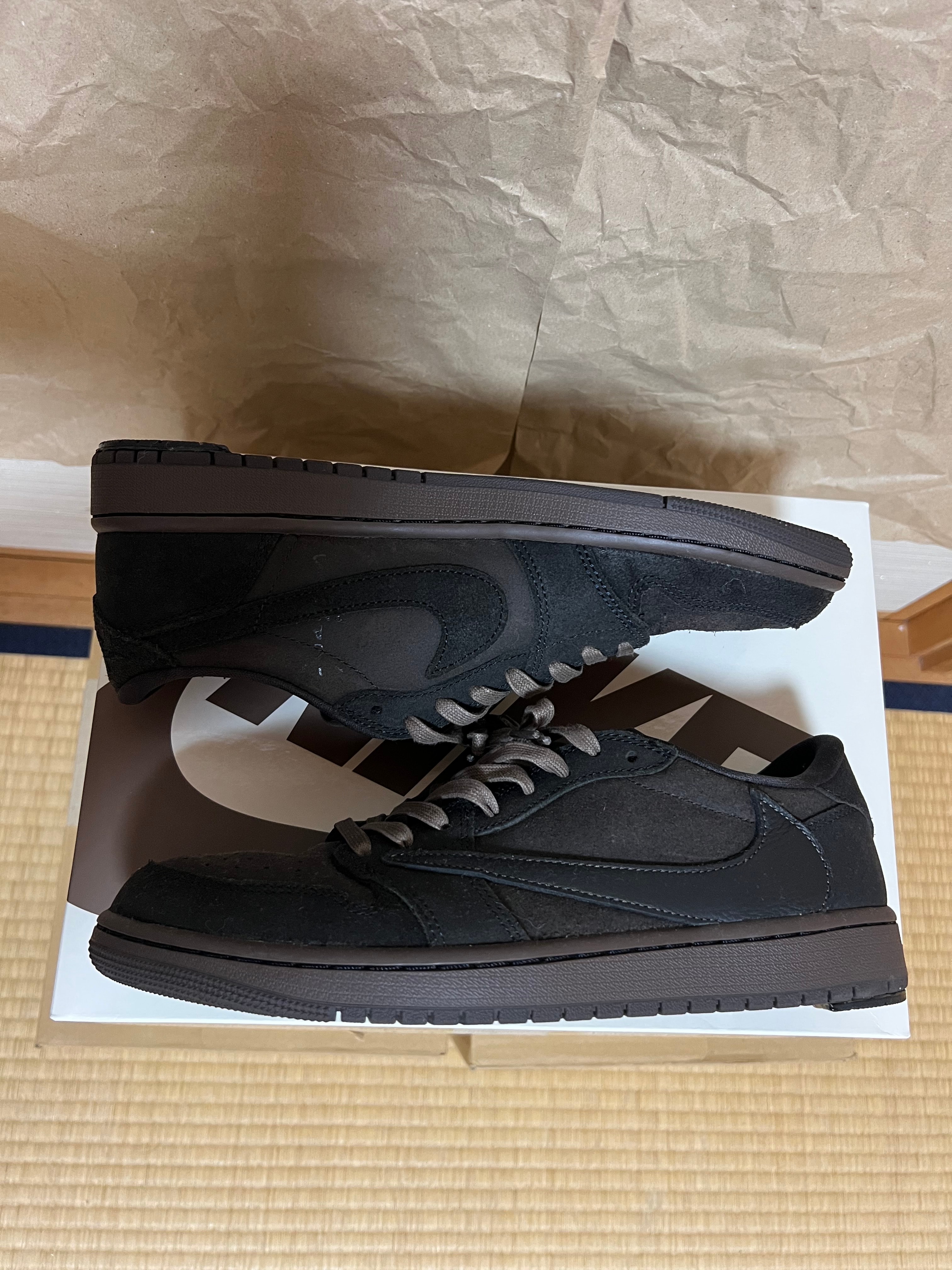 Travis Scott × Nike Air Jordan 1 Low OG SP "Velvet Brown and Dark Mocha"
