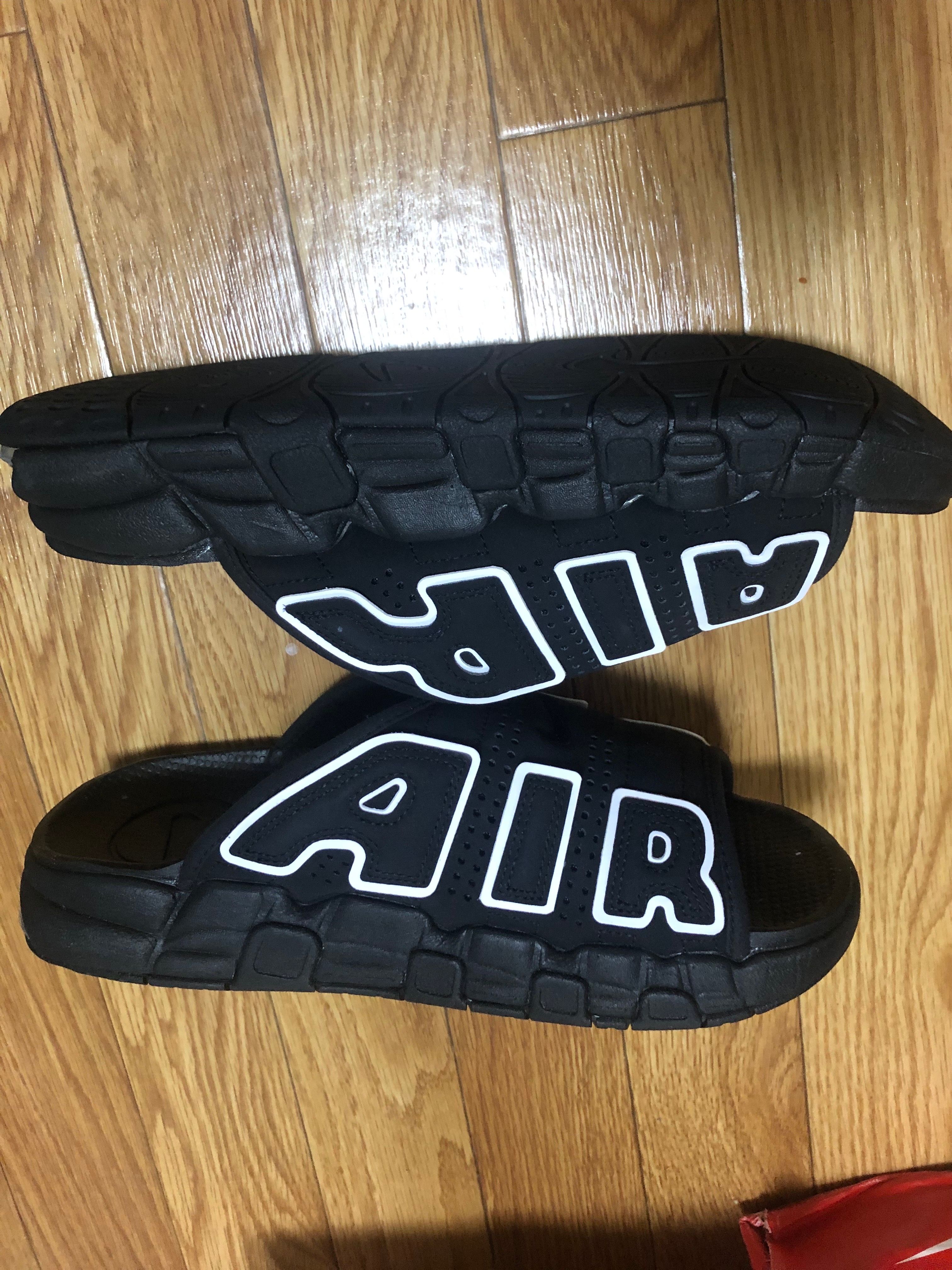 Nike Air More Uptempo Slide "Black" (DV2132-001/DV2137-001)