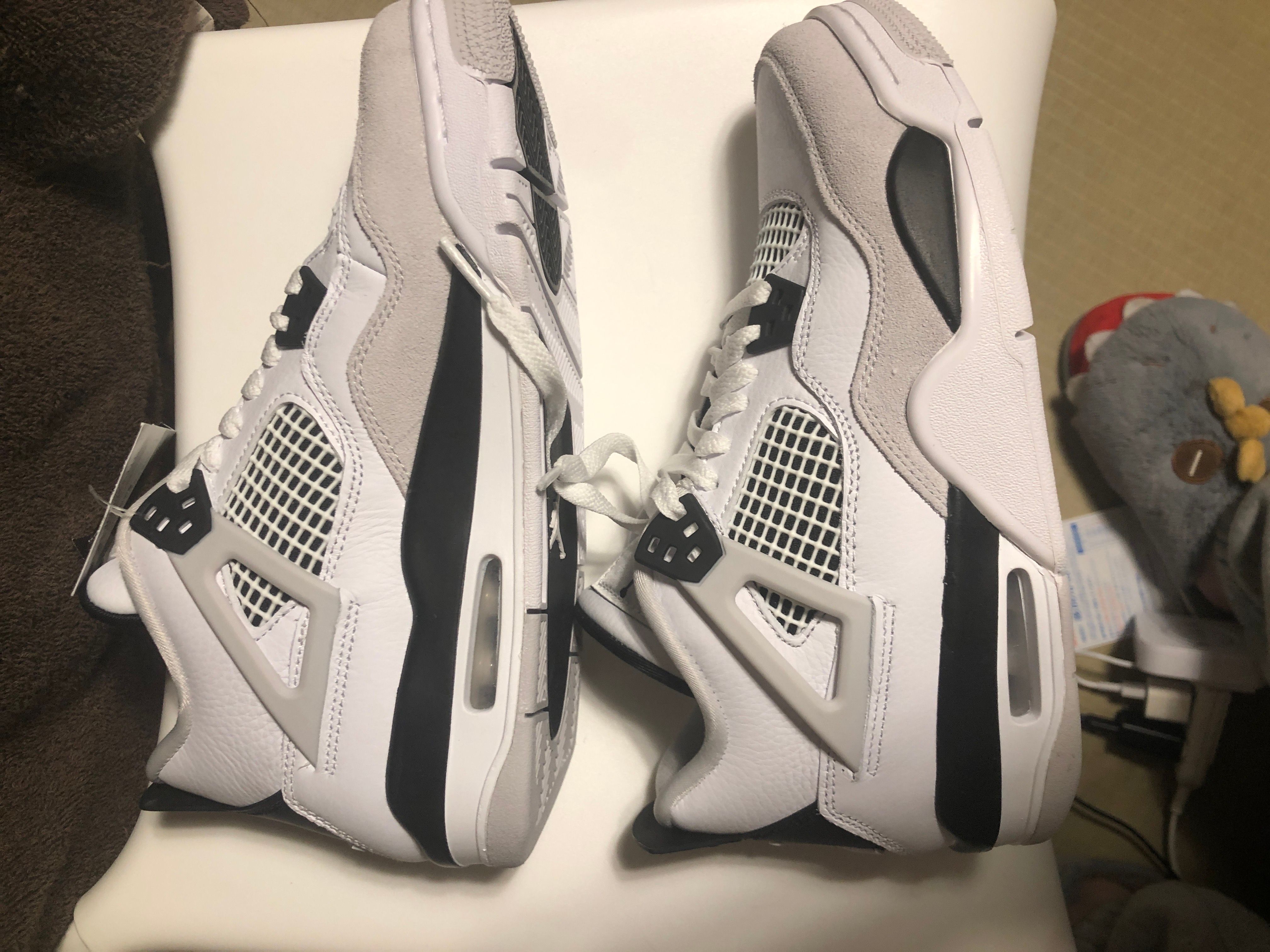 Nike GS Air Jordan 4 "Military Black"