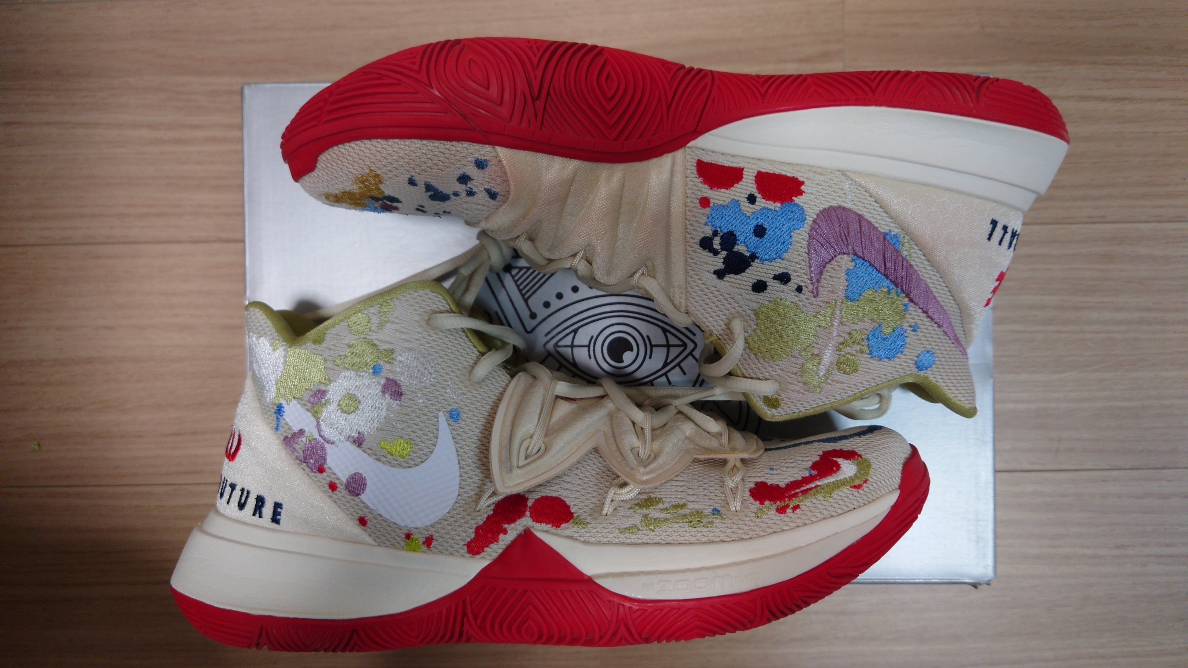 NIKE × BANDULU KYRIE 5 "Multi/Red"