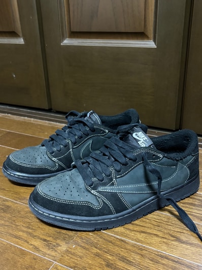 Travis Scott × Nike Air Jordan 1 Low OG SP "Black Phantom"