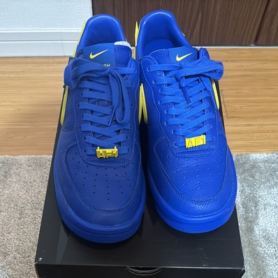 AMBUSH × Nike Air Force 1 Low "Game Royal and Vivid Sulfur"