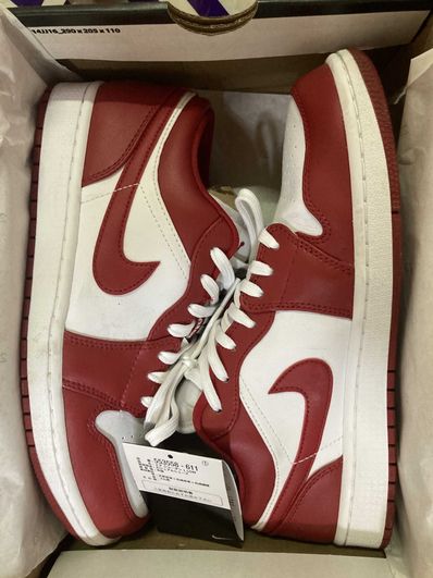 Nike Air Jordan 1 Low "Gym Red/White"