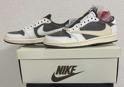 Travis Scott × Nike Air Jordan 1 Low OG SP "Reverse Mocha/Sail and Ridgerock"