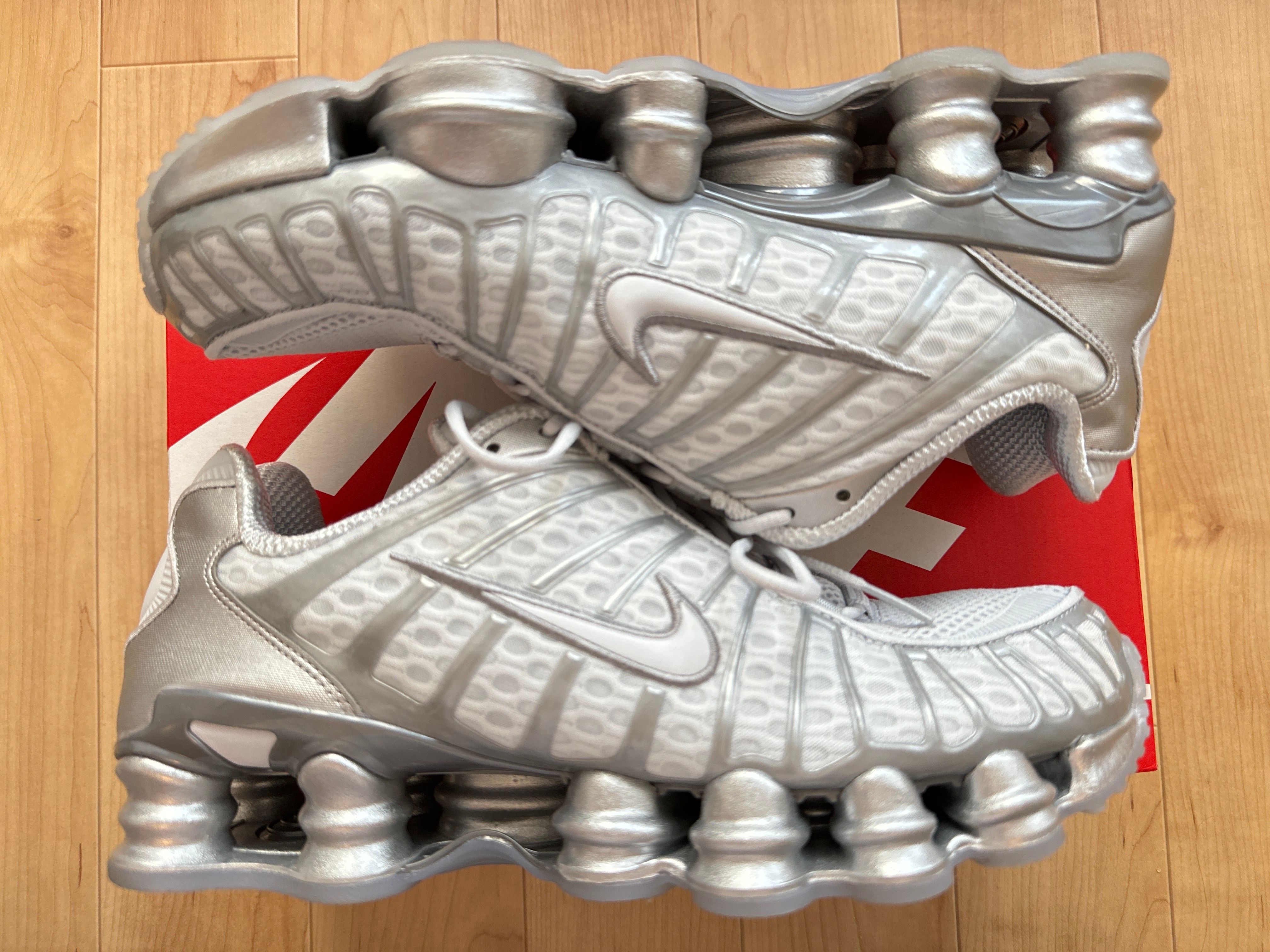 Nike Women's Shox TL "Pure Platinum and Metallic Silver"