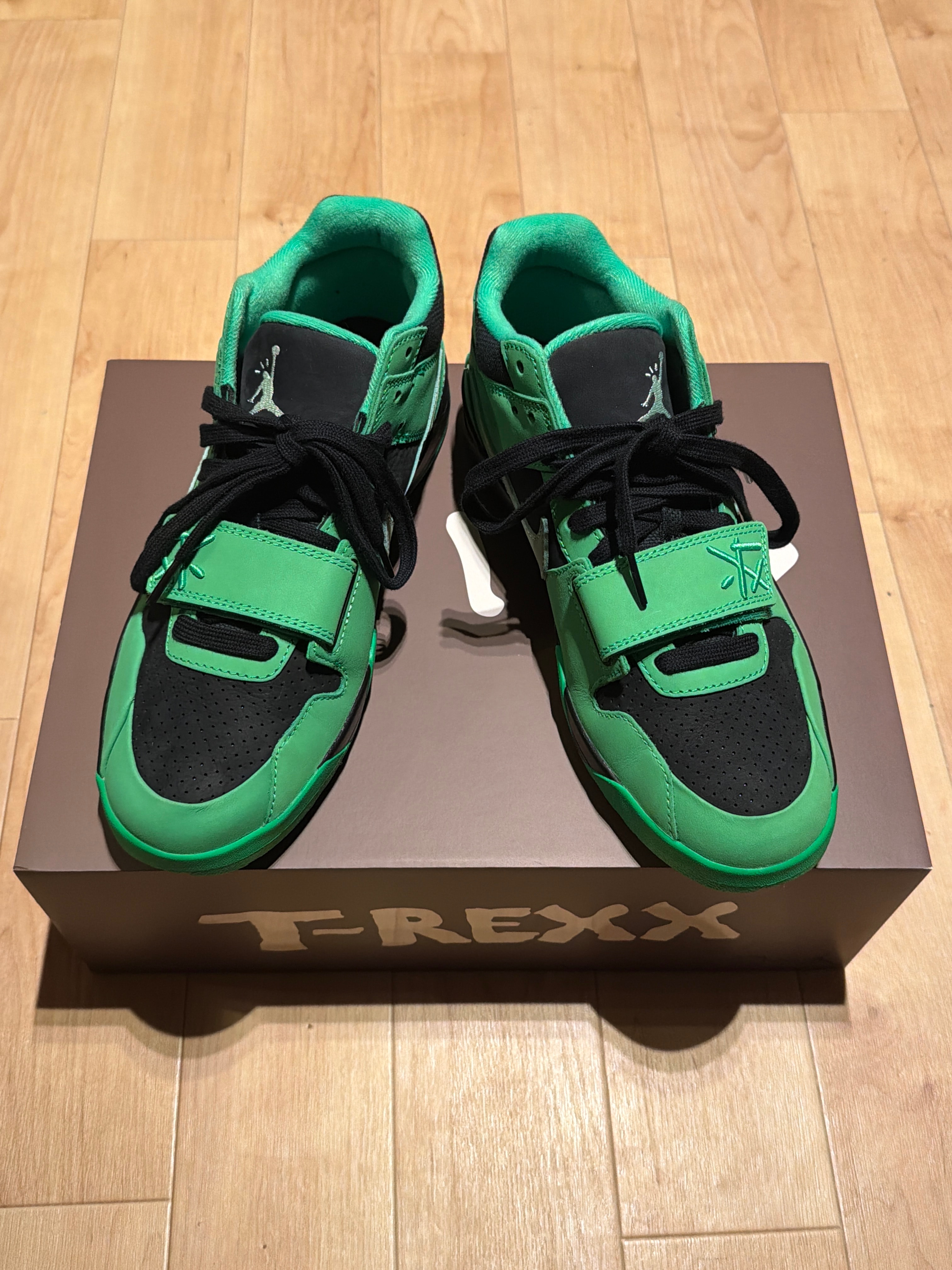 Travis Scott × Nike Jordan Jumpman Jack CJ1 T-Rexx "Green Spark"