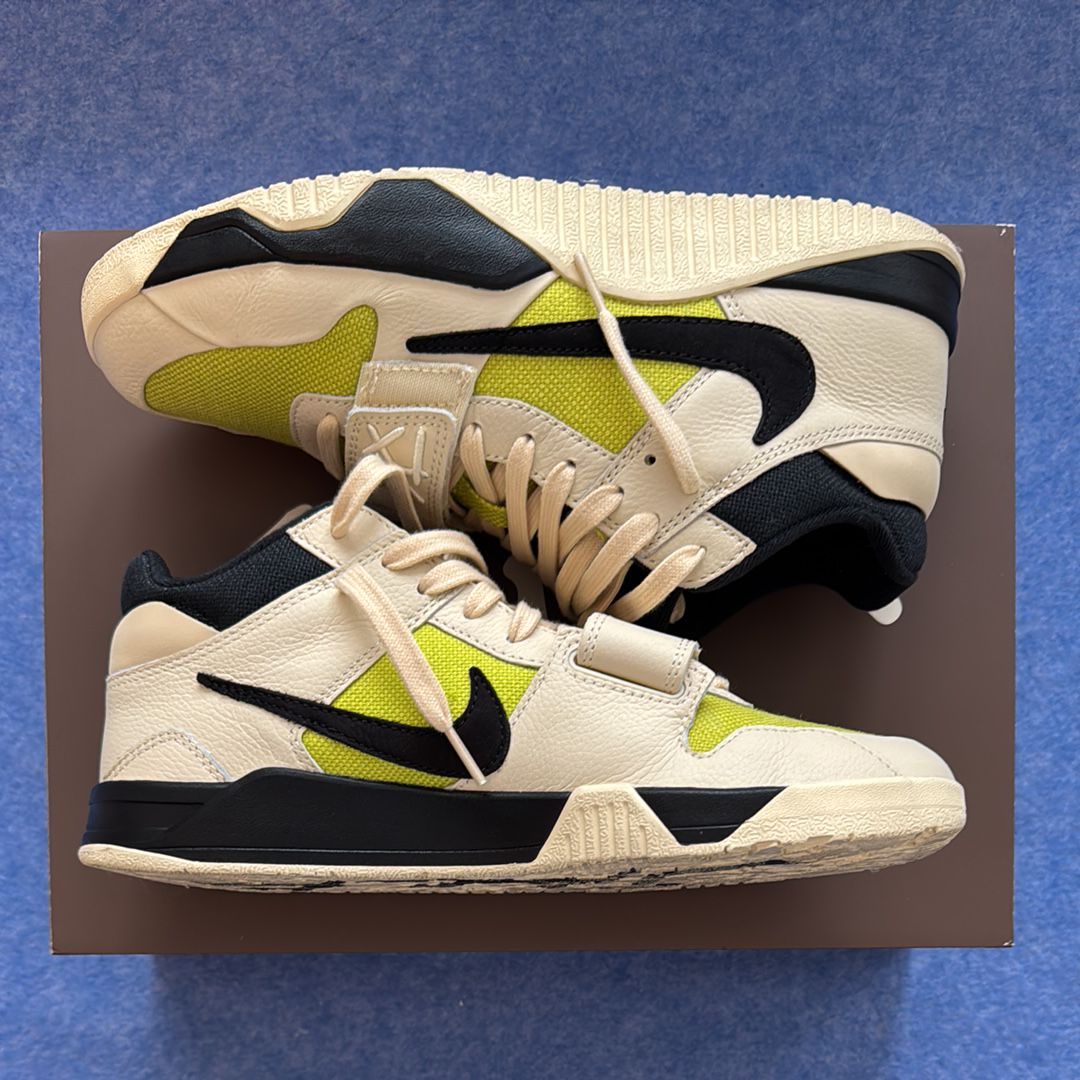 Travis Scott × Nike Jordan Jumpman Jack TR CJ1 T-Rexx "Bright Cactus"