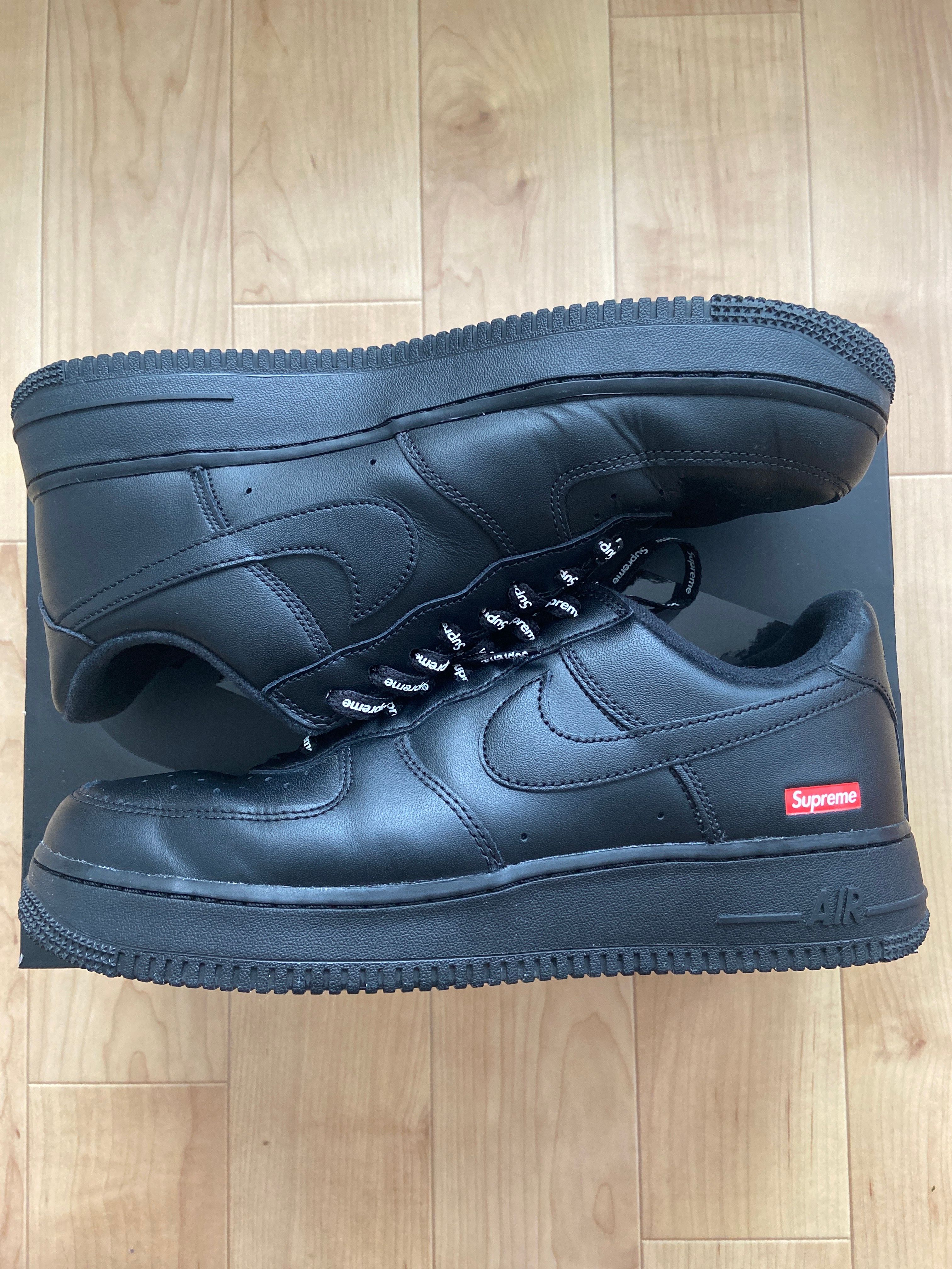 Supreme × Nike Air Force 1 Low "Black"
