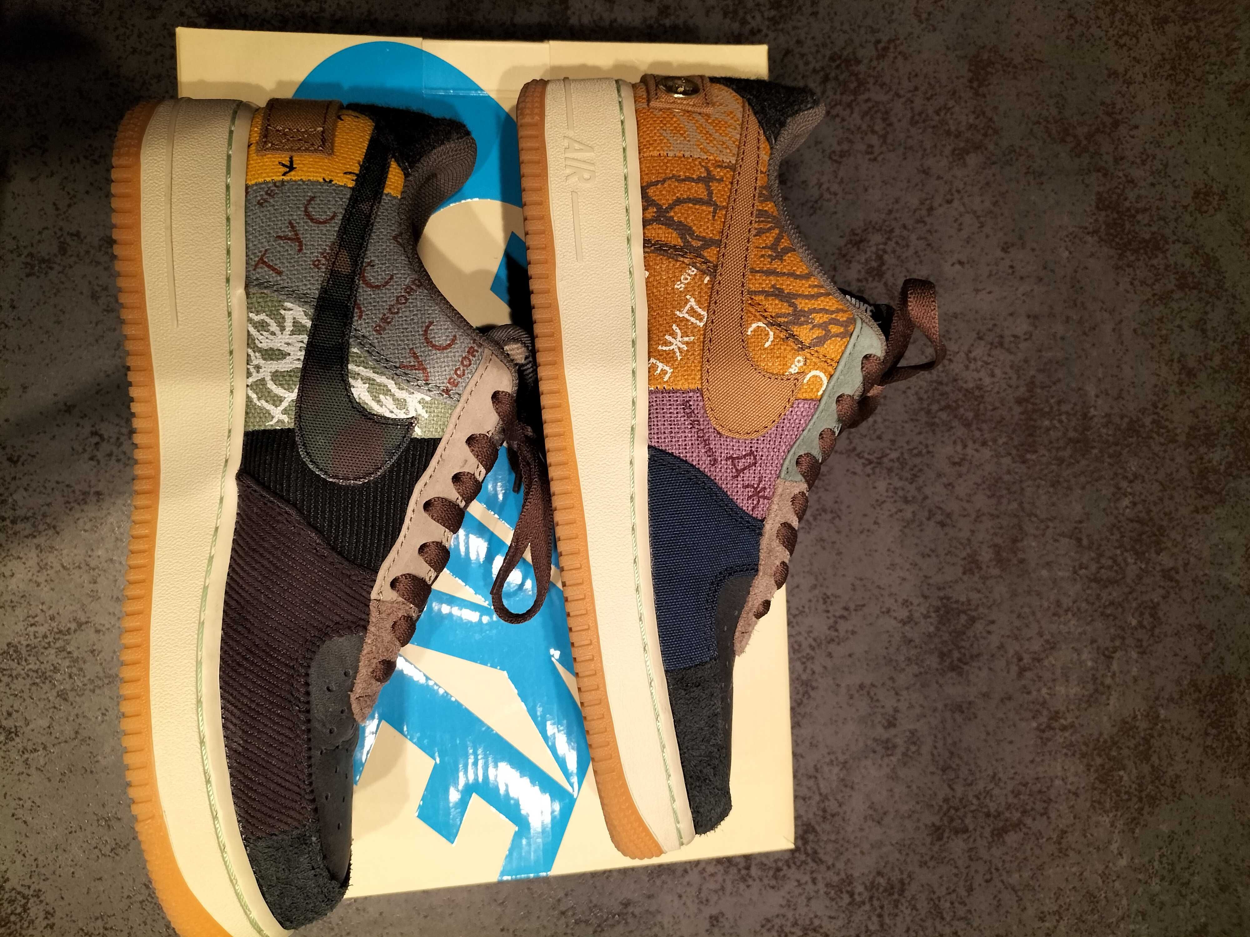 Travis Scott × Nike Air Force 1 Low Cactus Jack "Multi Color"