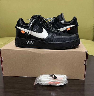 Off-White × Nike Air Force 1 Low "Black"