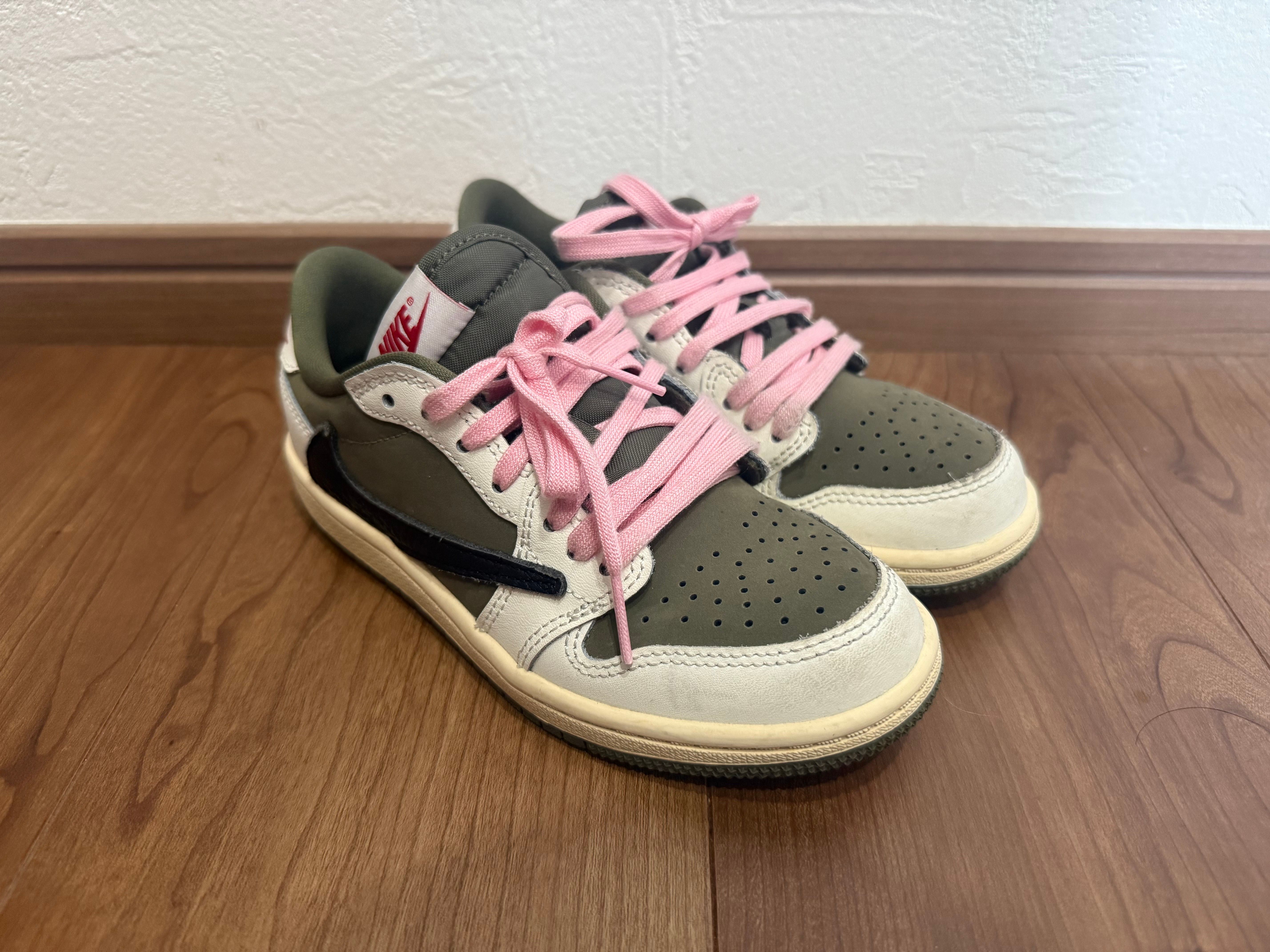 Travis Scott × Nike PS Air Jordan 1 Low OG SP "Reverse Olive"