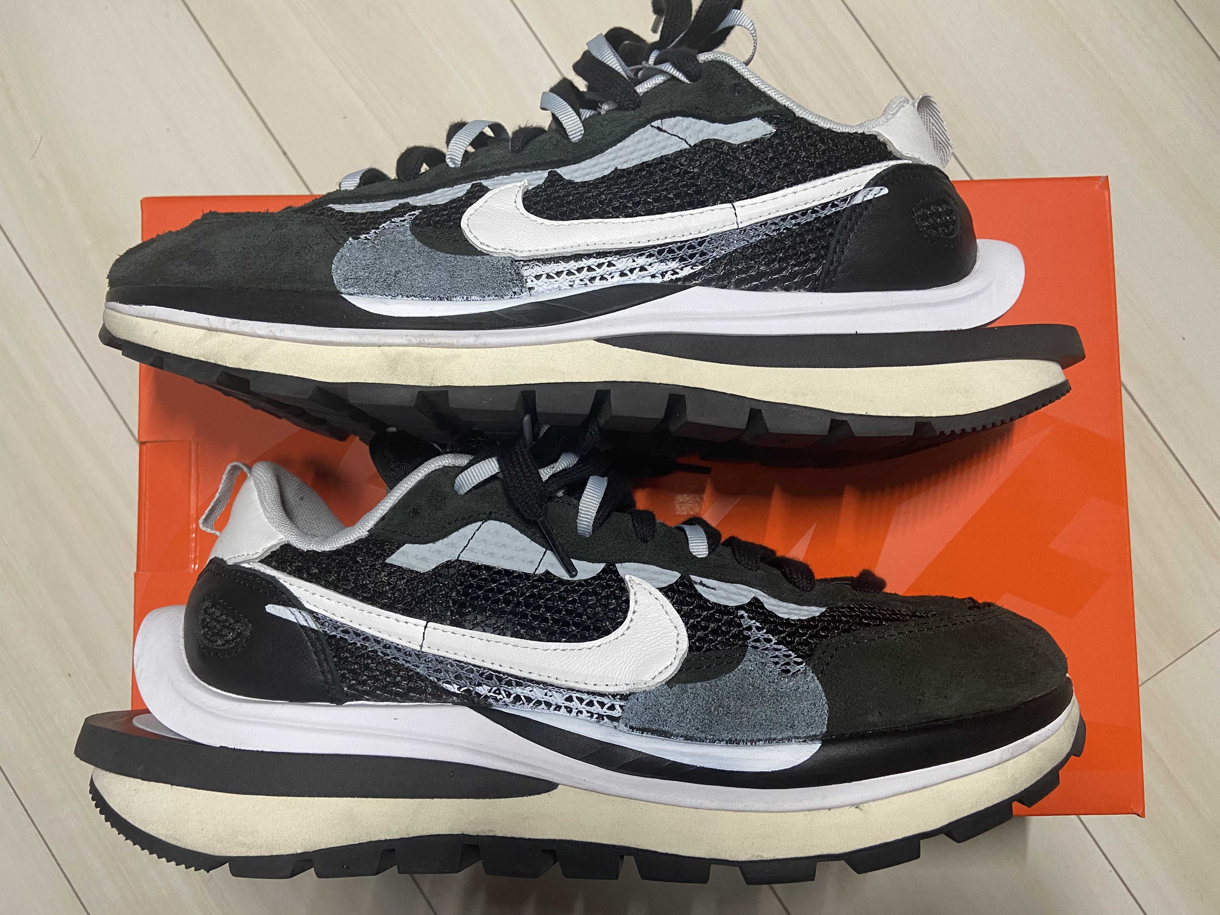 sacai × Nike Vapor Waffle "Black and White"