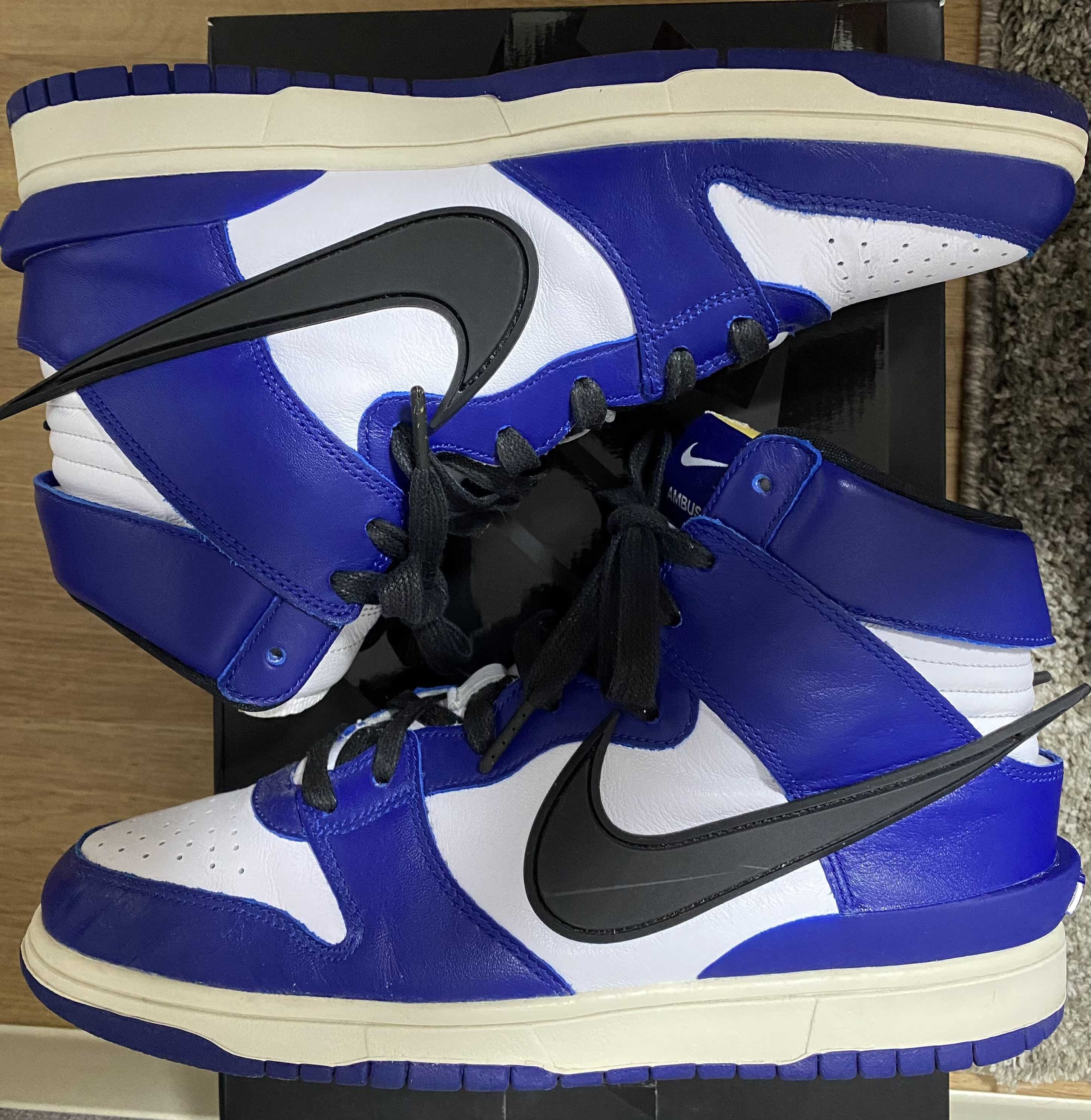 AMBUSH × NIKE DUNK HIGH "DEEP ROYAL"