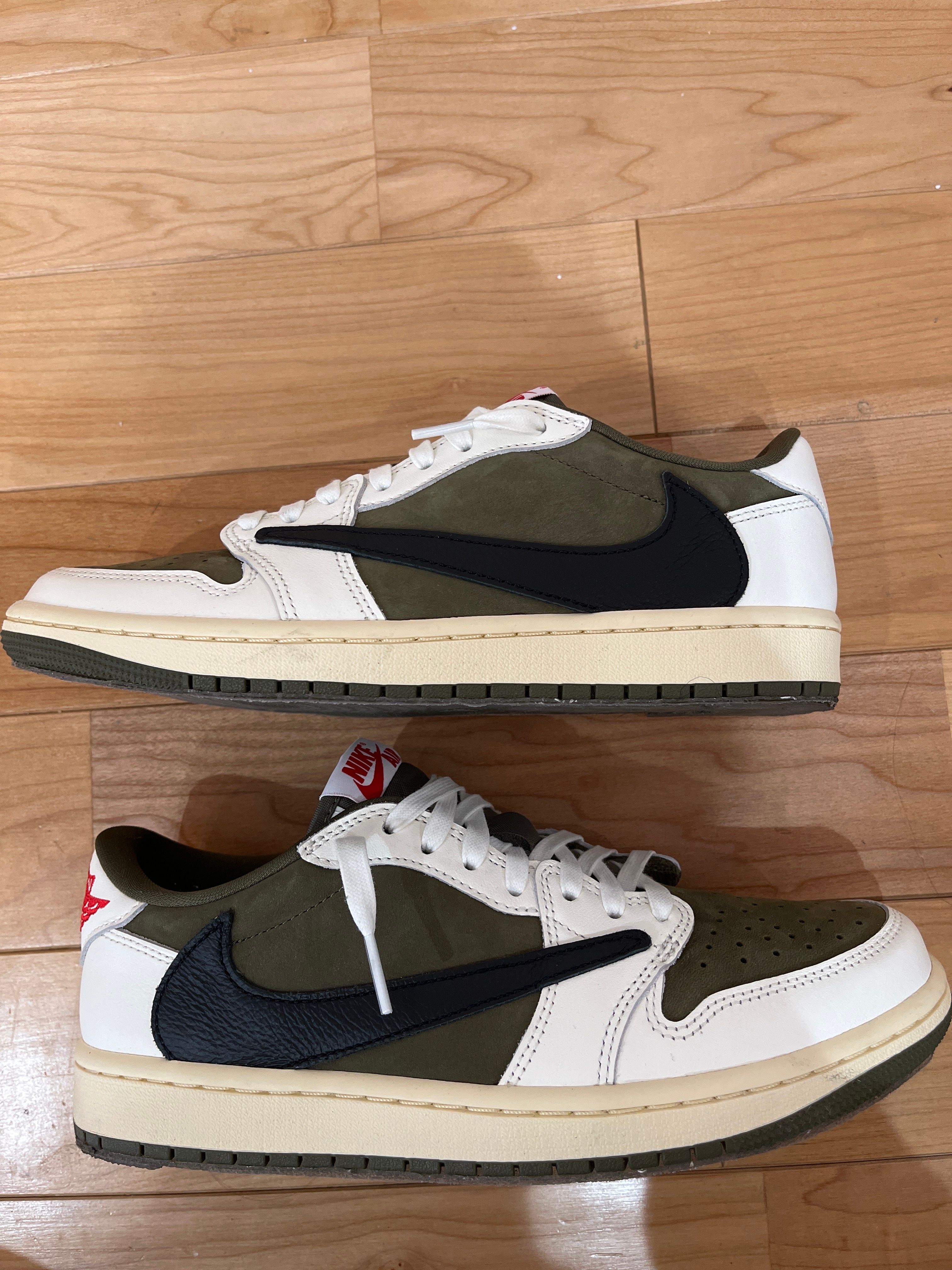 Travis Scott × Nike Air Jordan 1 Low OG SP "Reverse Olive"