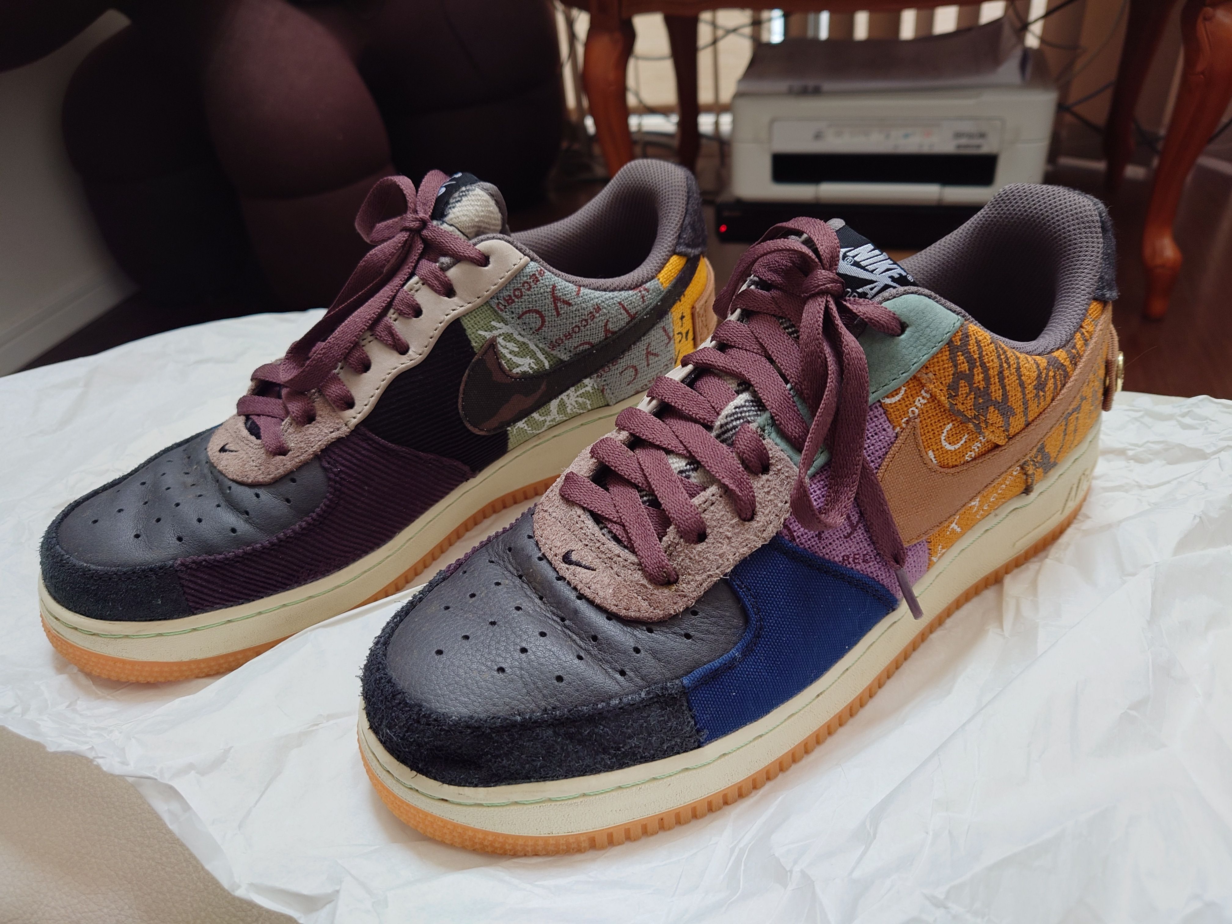 Travis Scott × Nike Air Force 1 Low Cactus Jack "Multi Color"