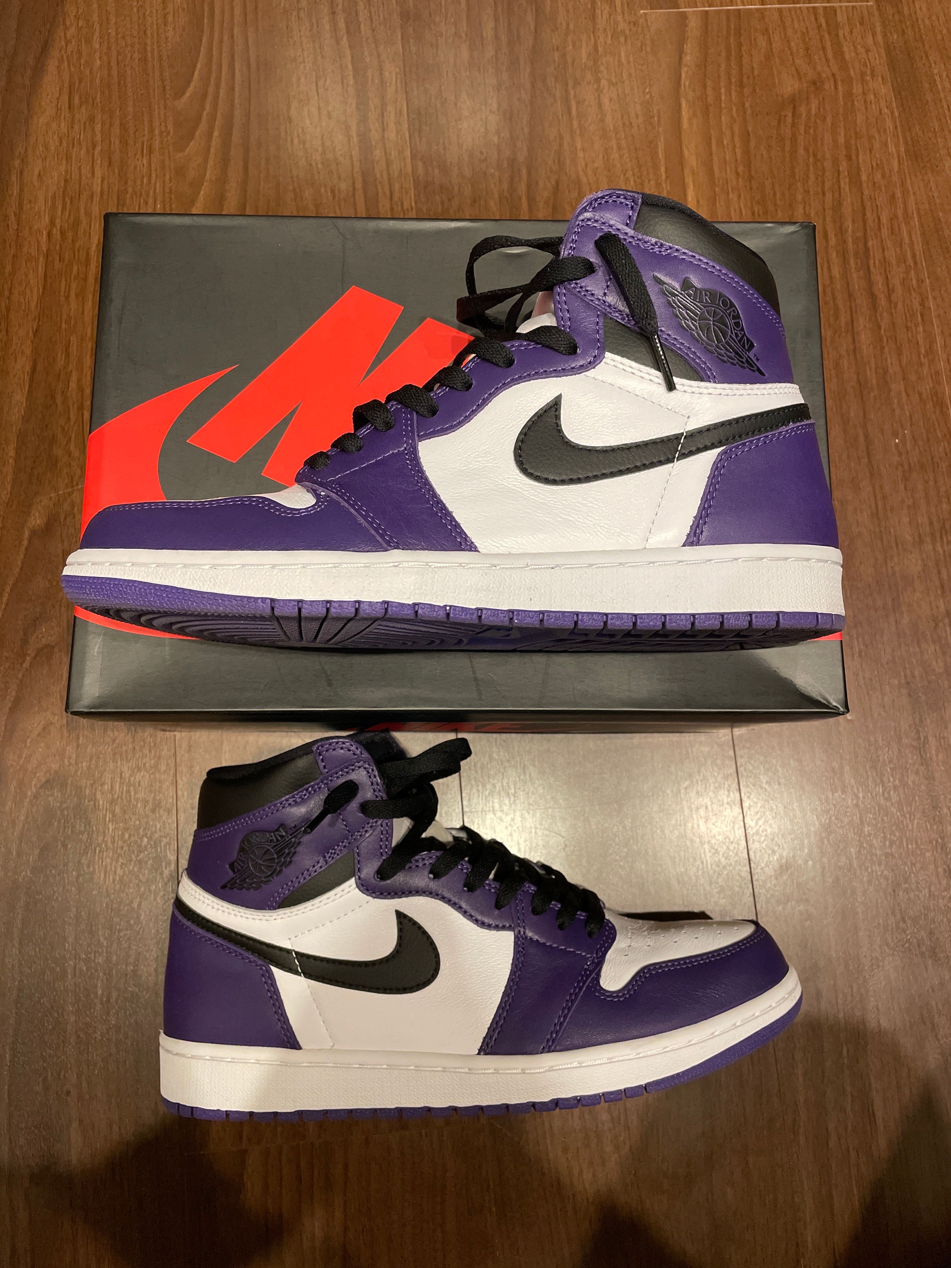 Nike Air Jordan 1 Retro High OG "Court Purple White/Black" (2020)