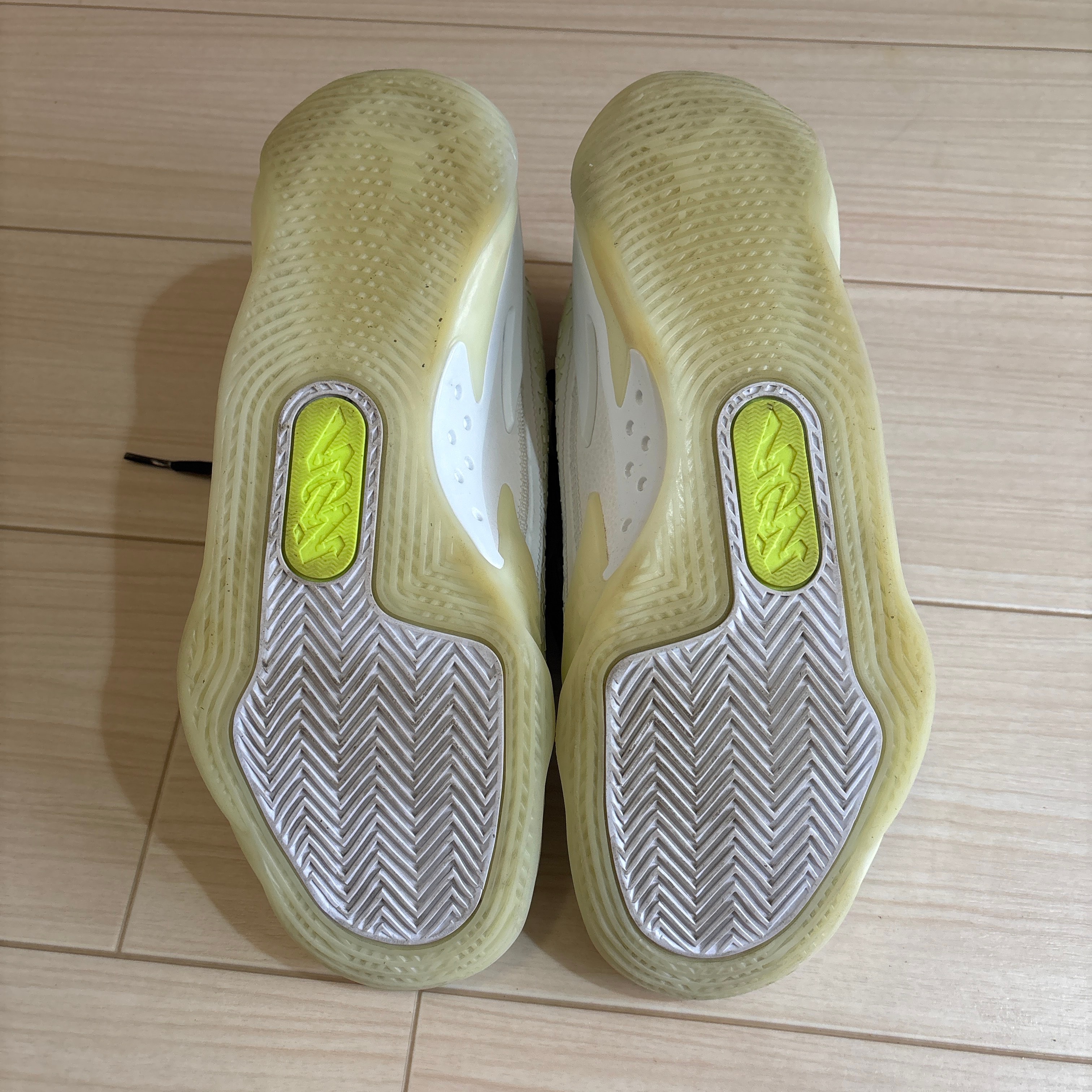 ナイキ ジョーダン ザイオン3 "ホワイト/ブラック/ベアリーボルト"