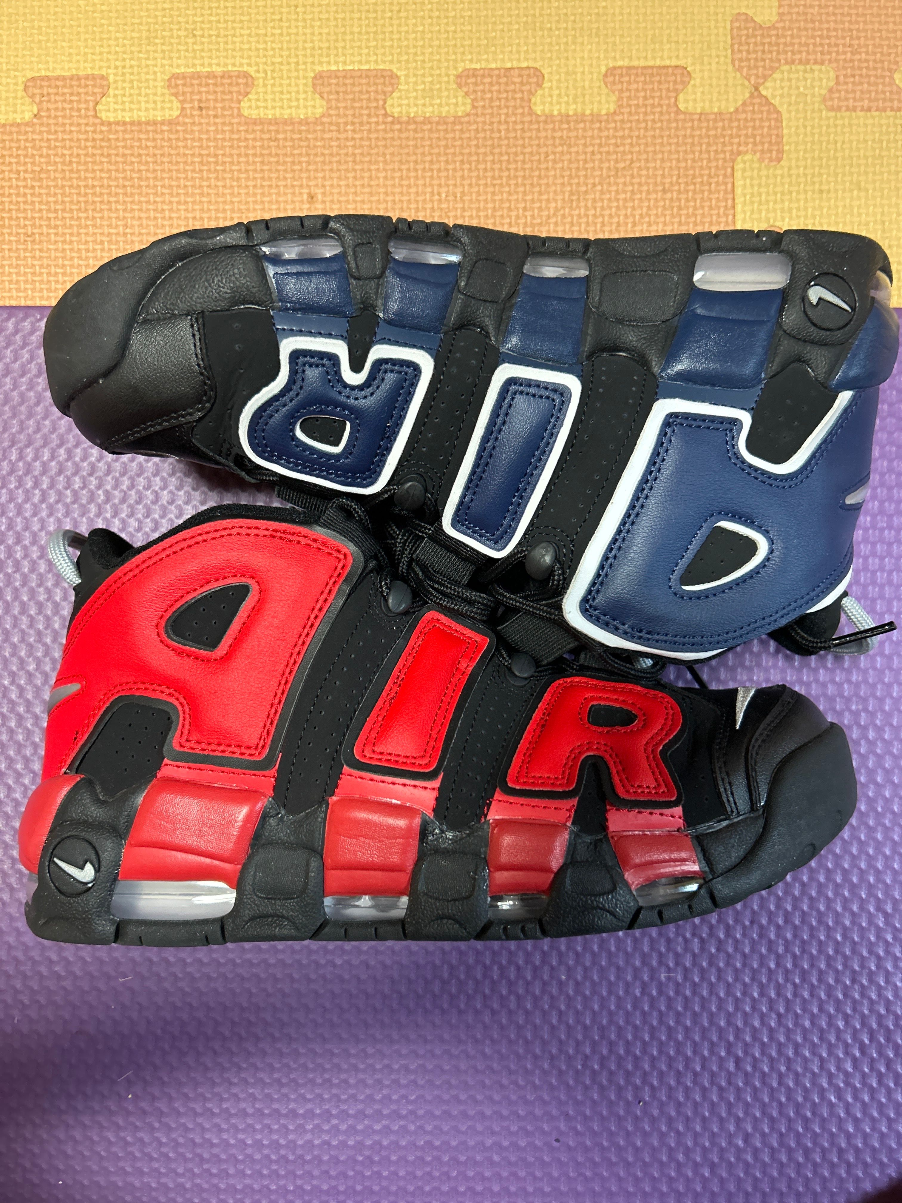 Nike Air More Uptempo '96 "Black and University Red"