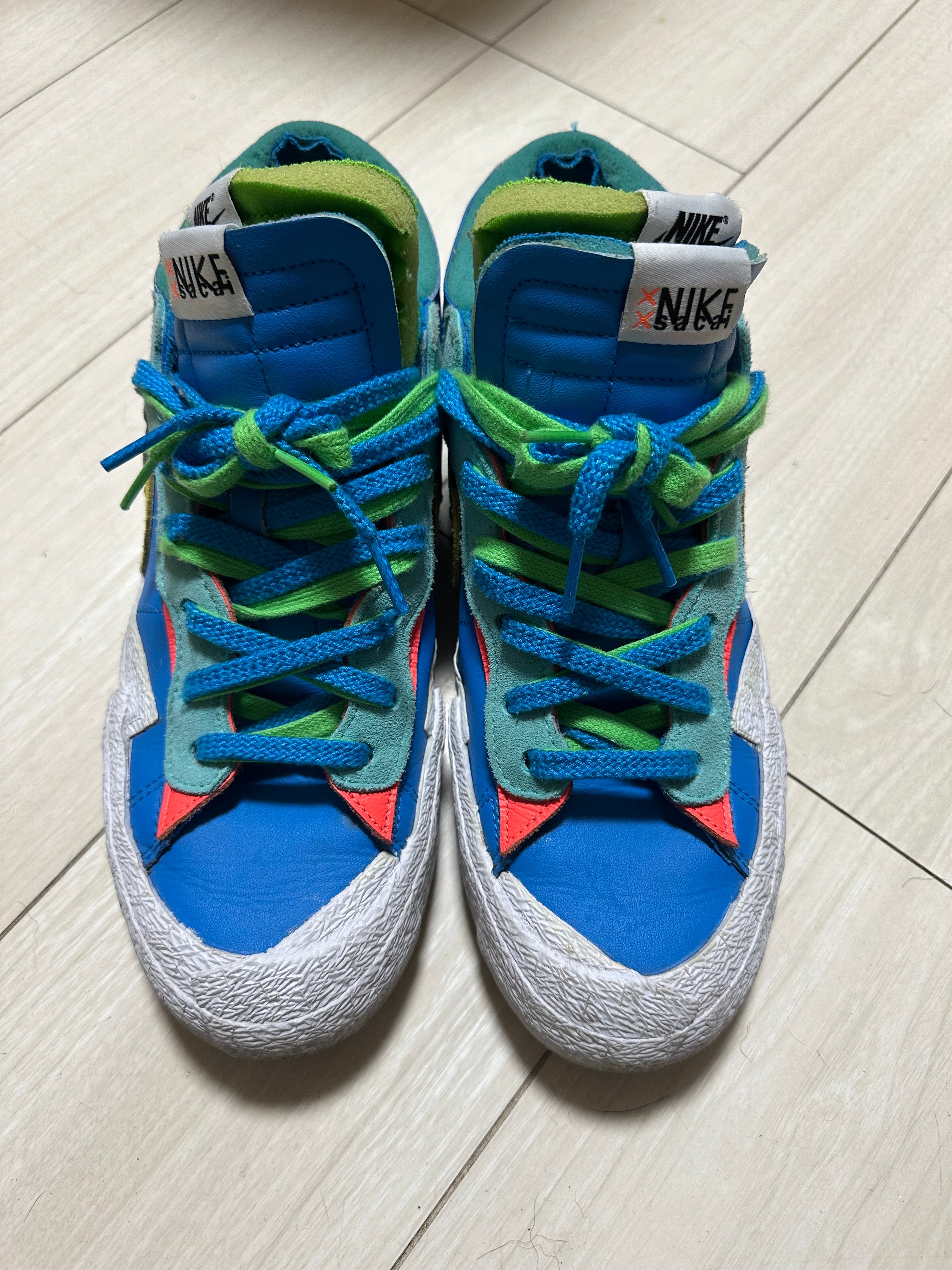 KAWS × sacai × Nike Blazer Low "Neptune Blue"